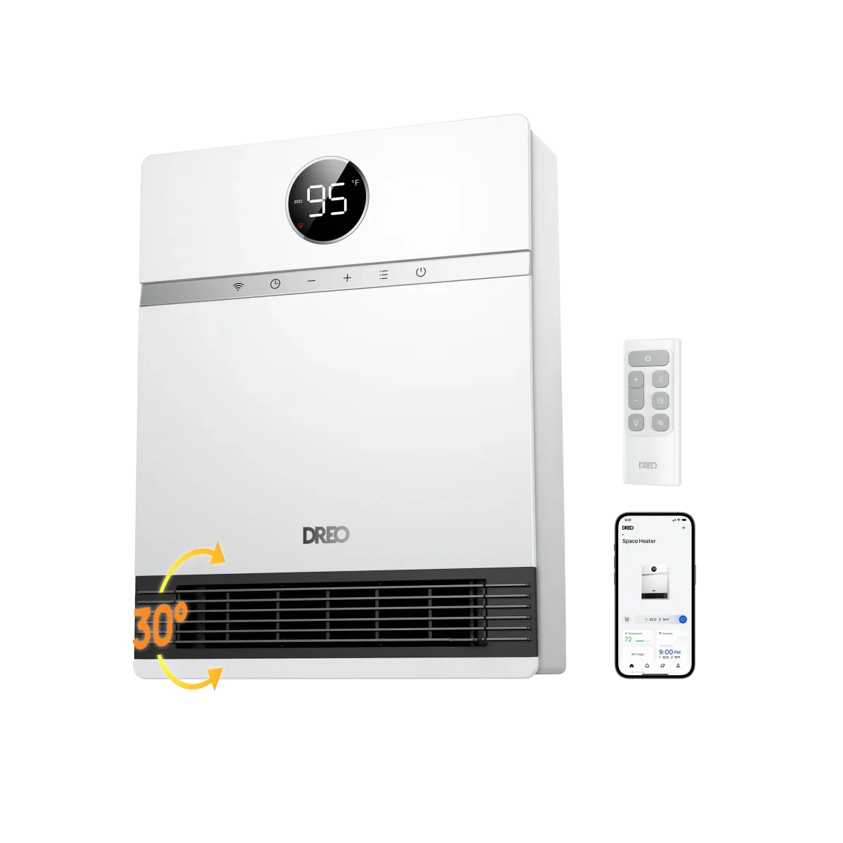 Smart Wall-mounted Heater 517S