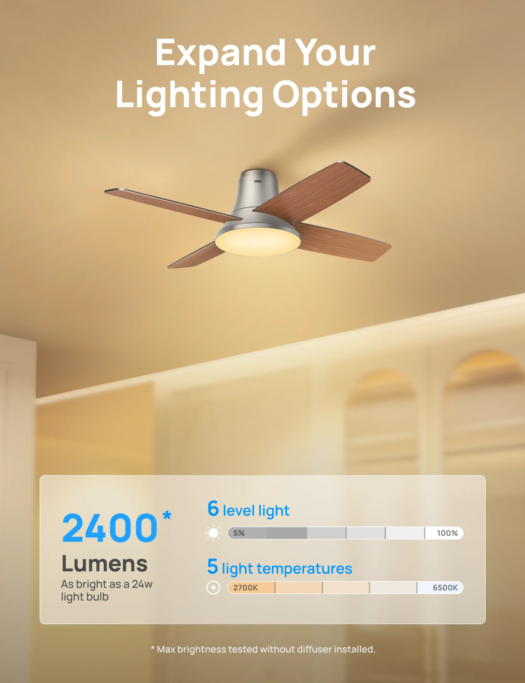 Smart Ceiling Fan 513S