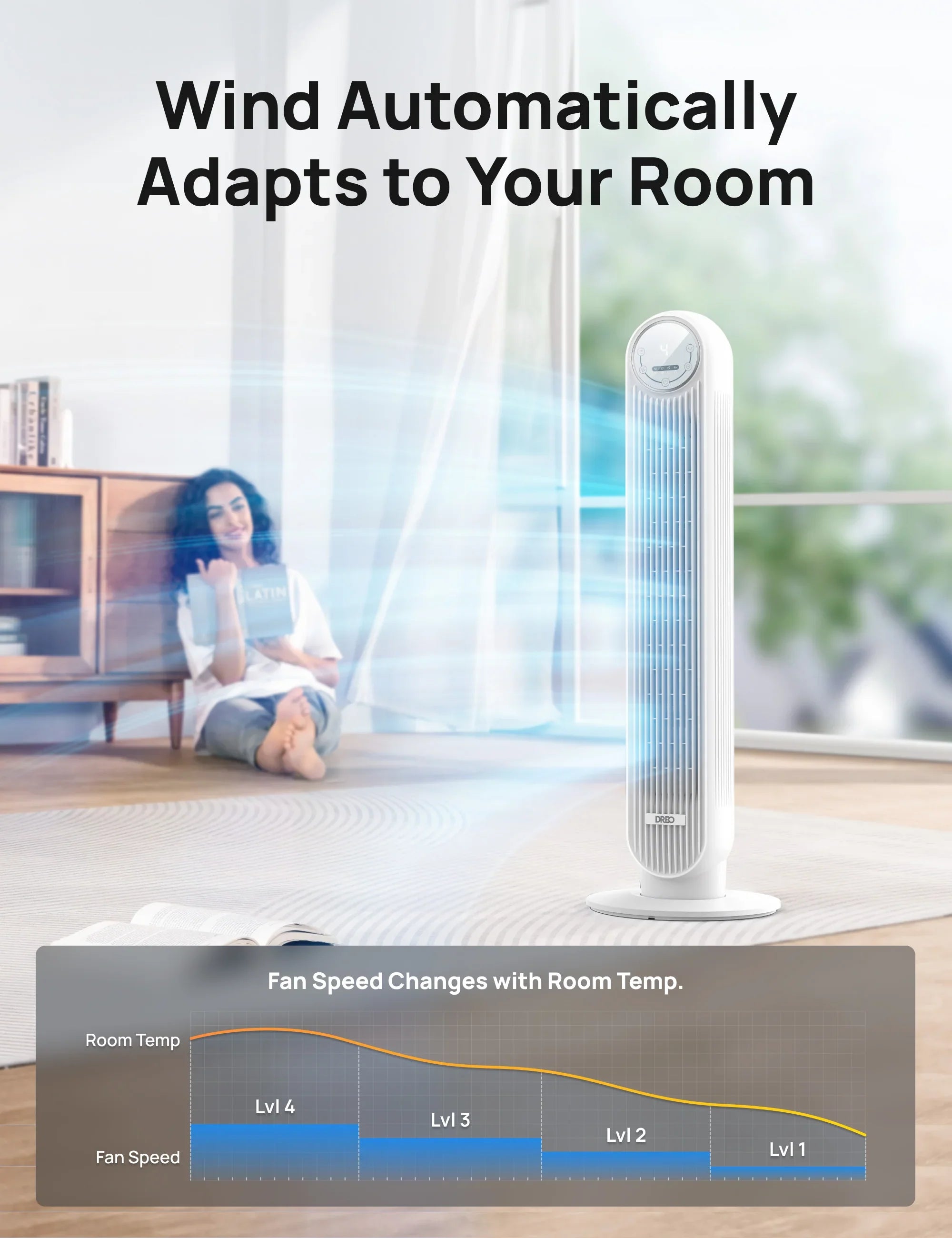 Smart Tower Fan Nomad One S