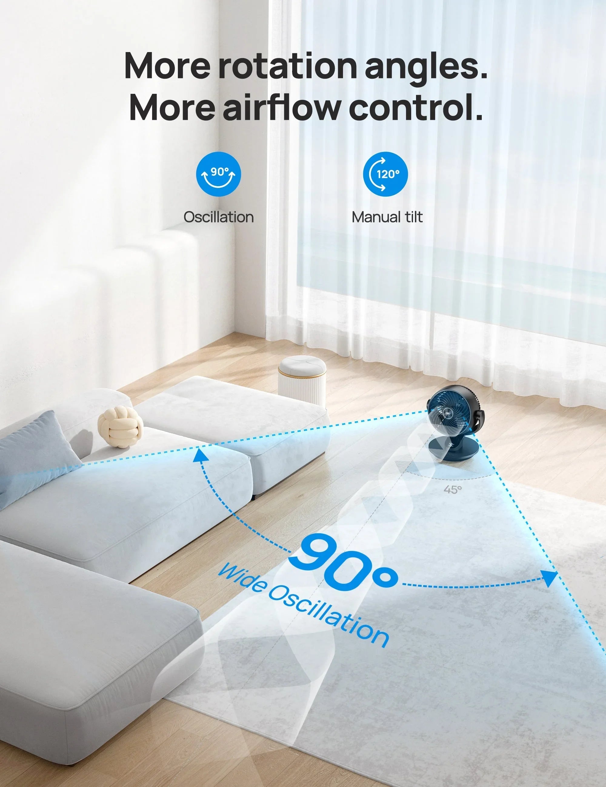 TurboPoly™ Table Fan 511