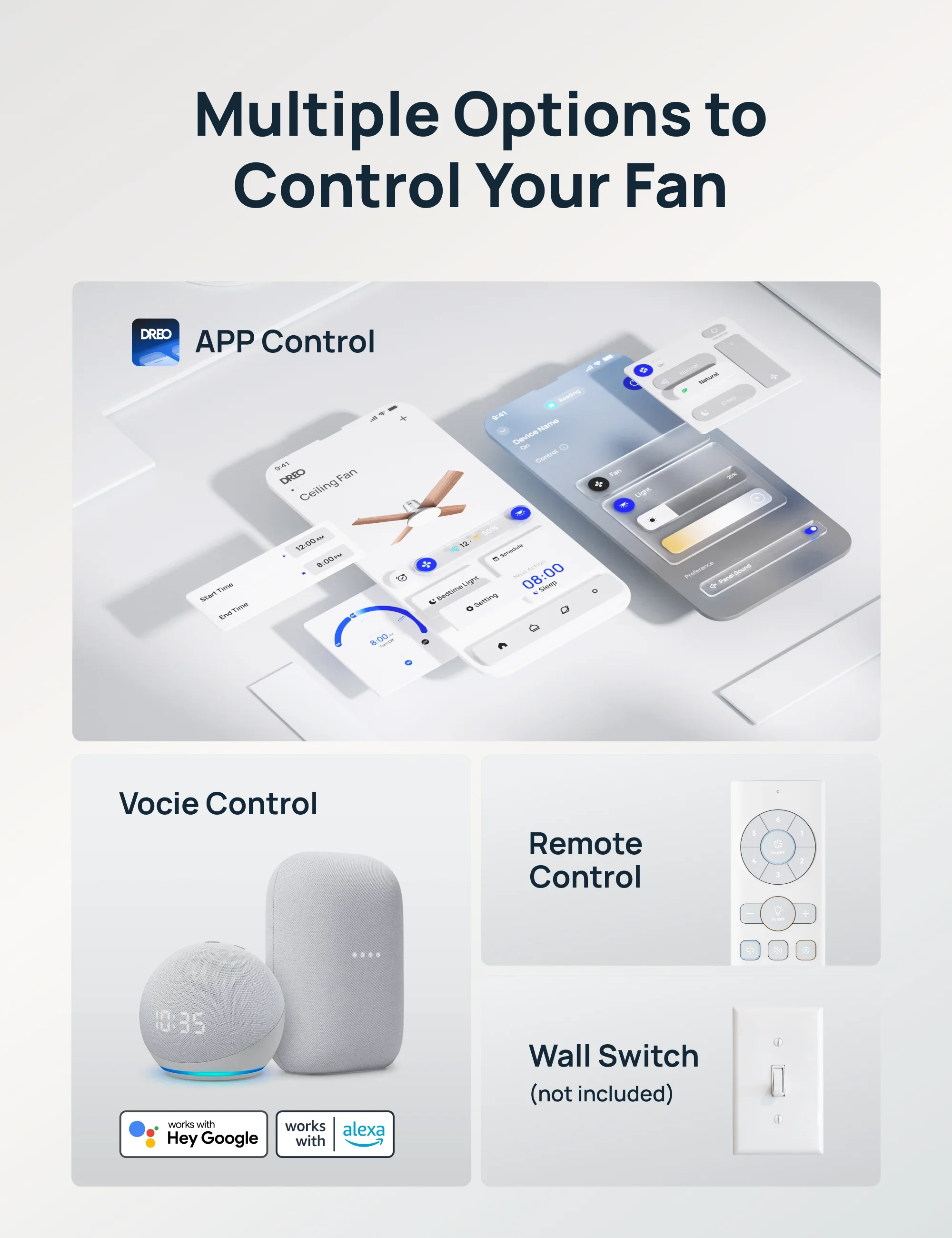 Smart Ceiling Fan 513S