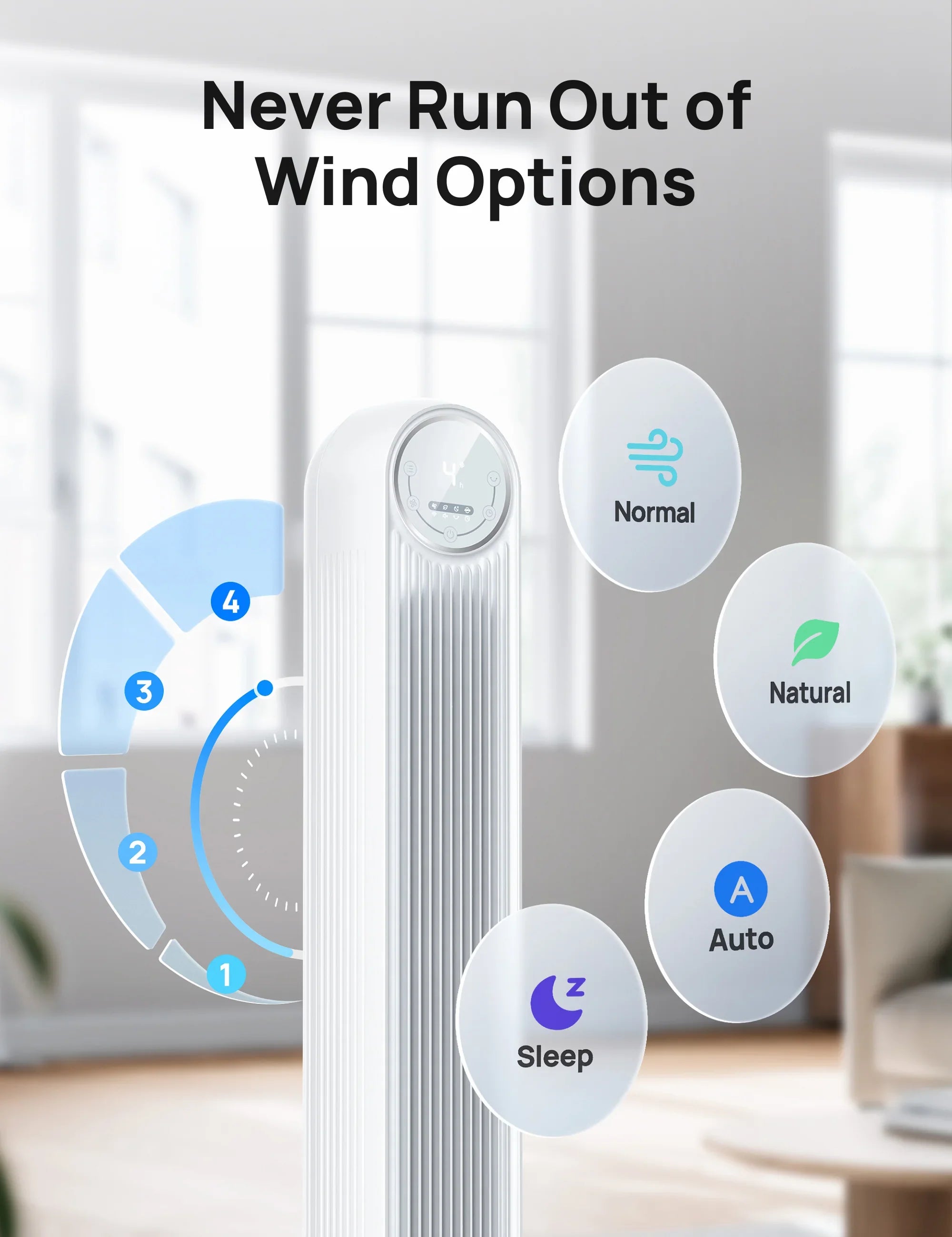 Smart Tower Fan Nomad One S