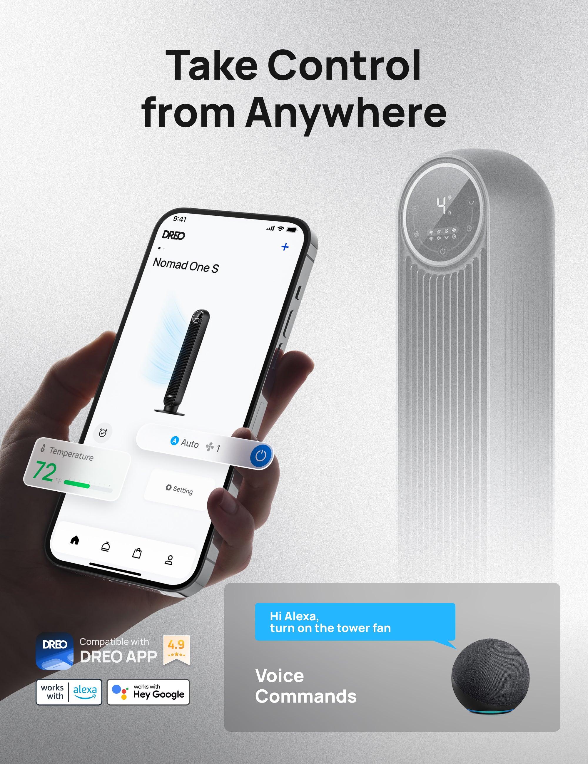 Smart Tower Fan Nomad One S