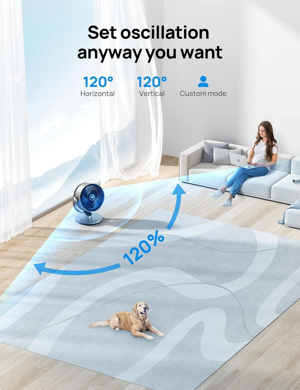 TurboPoly™ Table Fan 714S