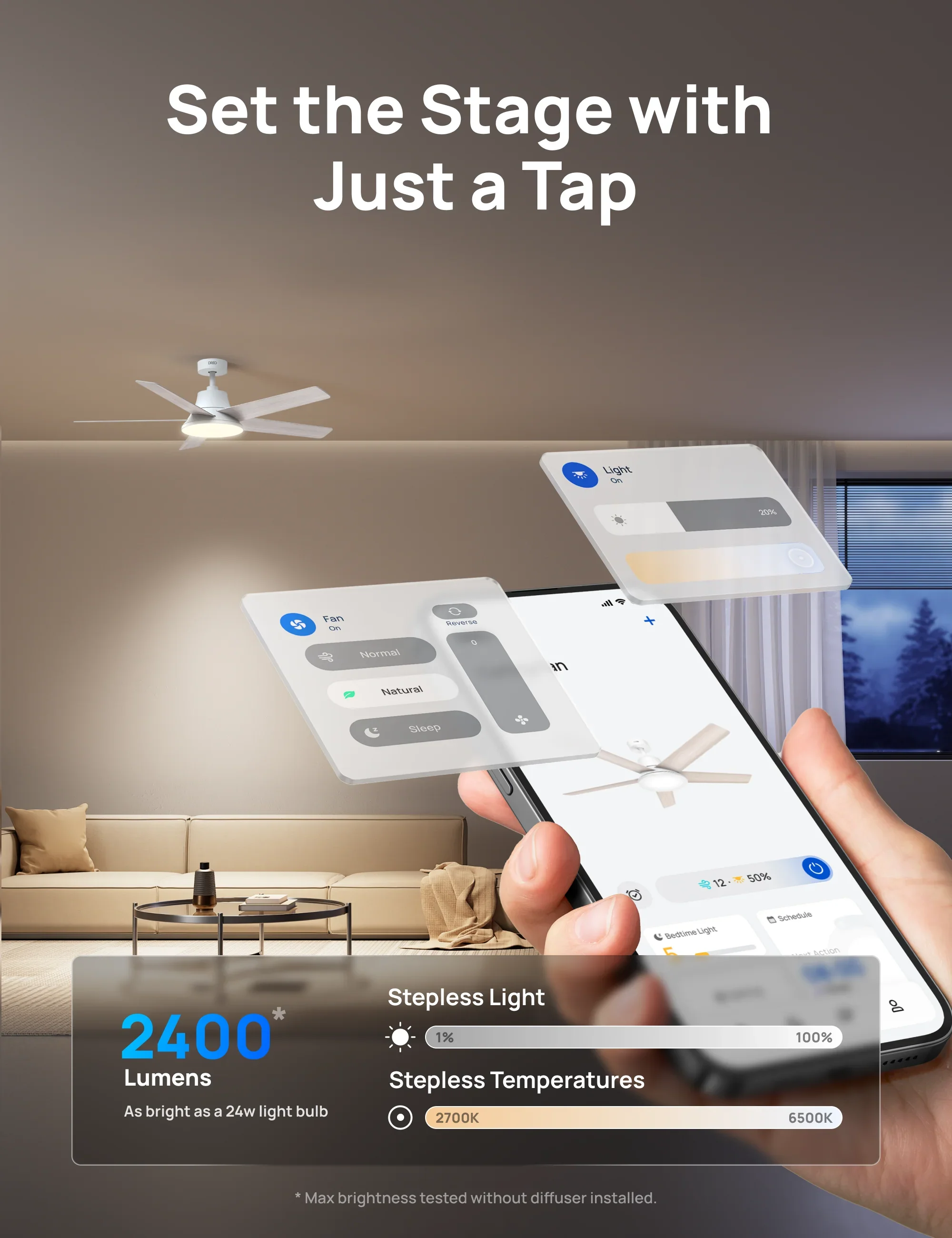 Smart Ceiling Fan 521S
