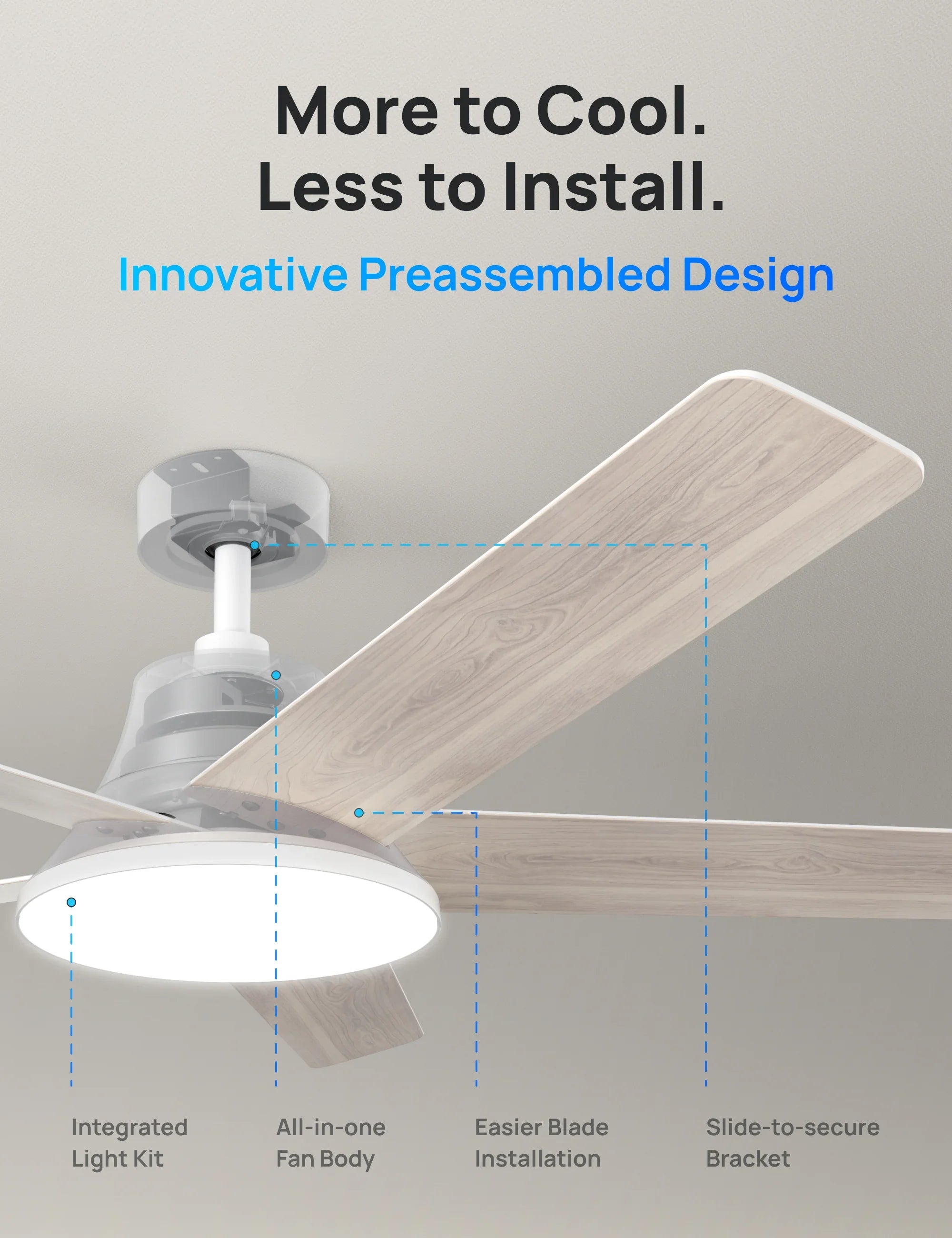 Smart Ceiling Fan 521S