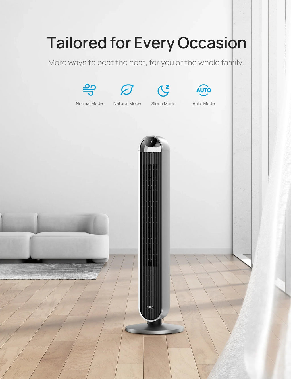 Smart Tower Fan Pilot Max S