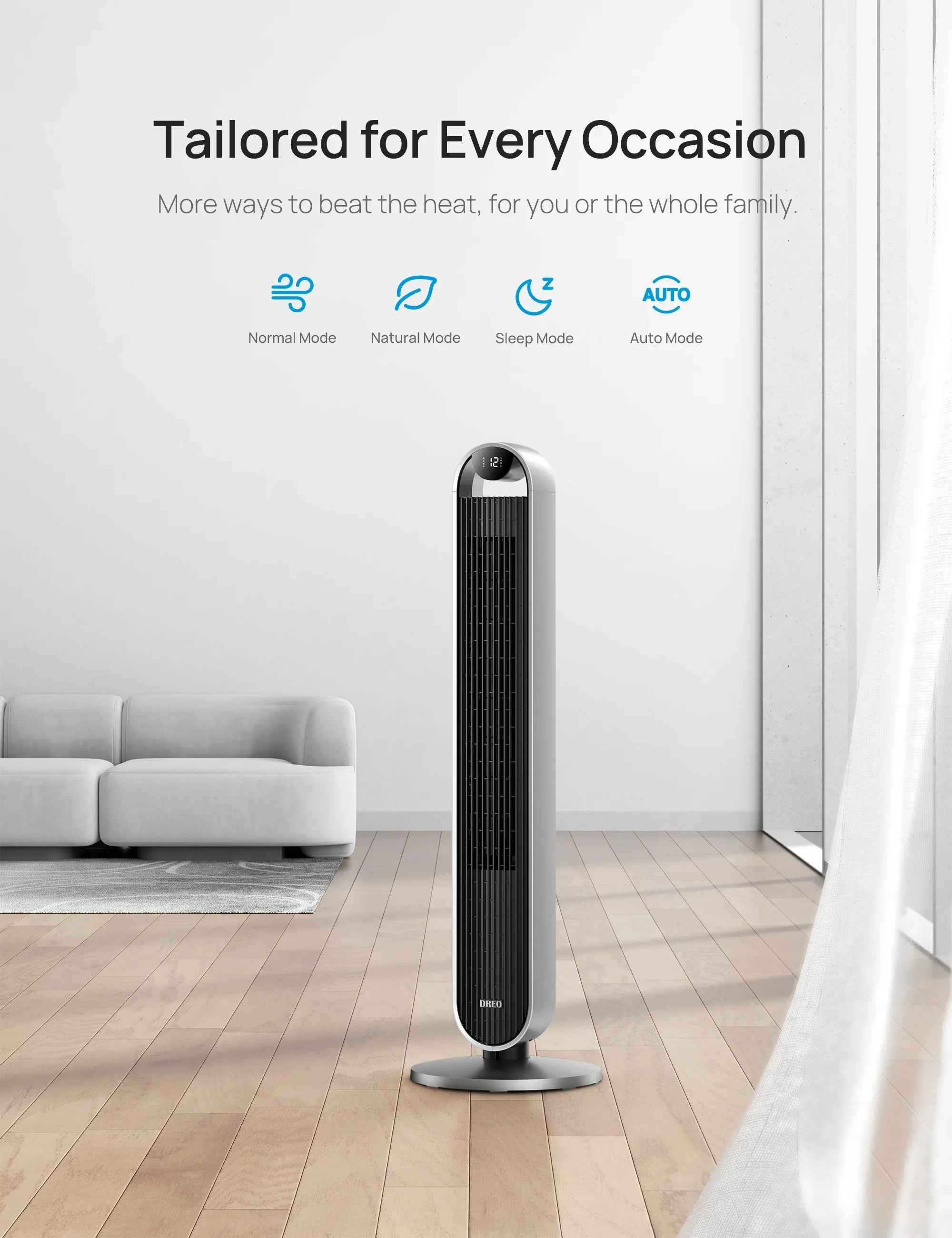 Smart Tower Fan Pilot Max S