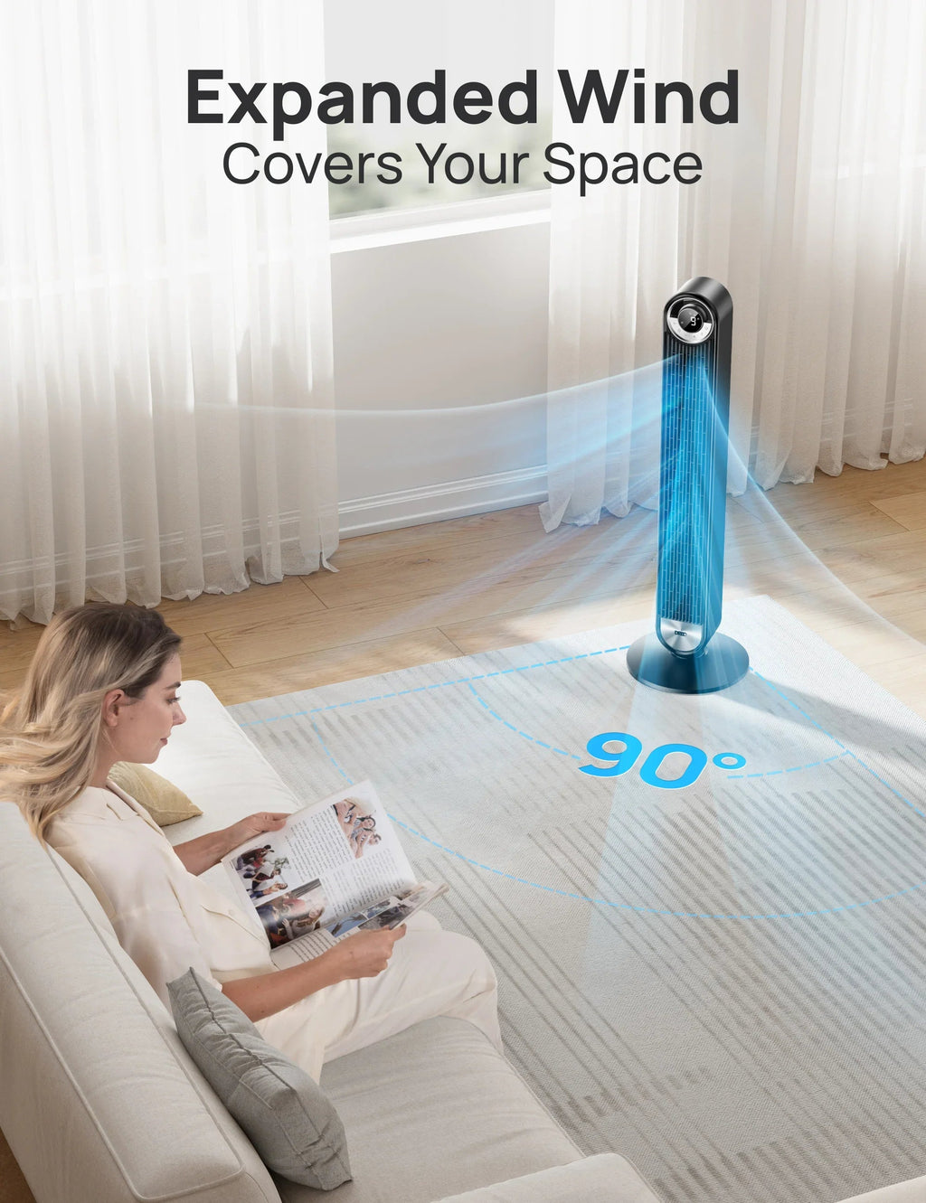 Smart Tower Fan 519S