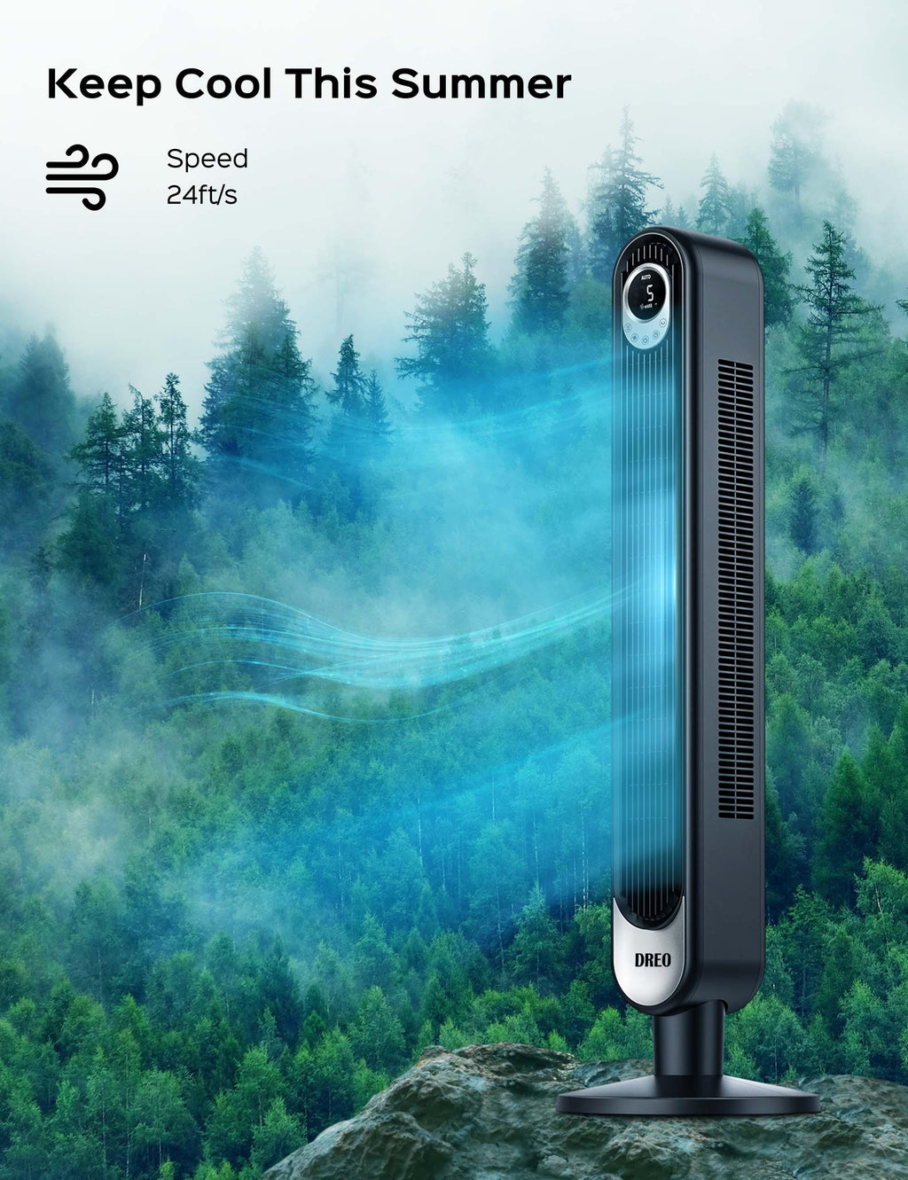 Smart Tower Fan Cruiser Pro T1S