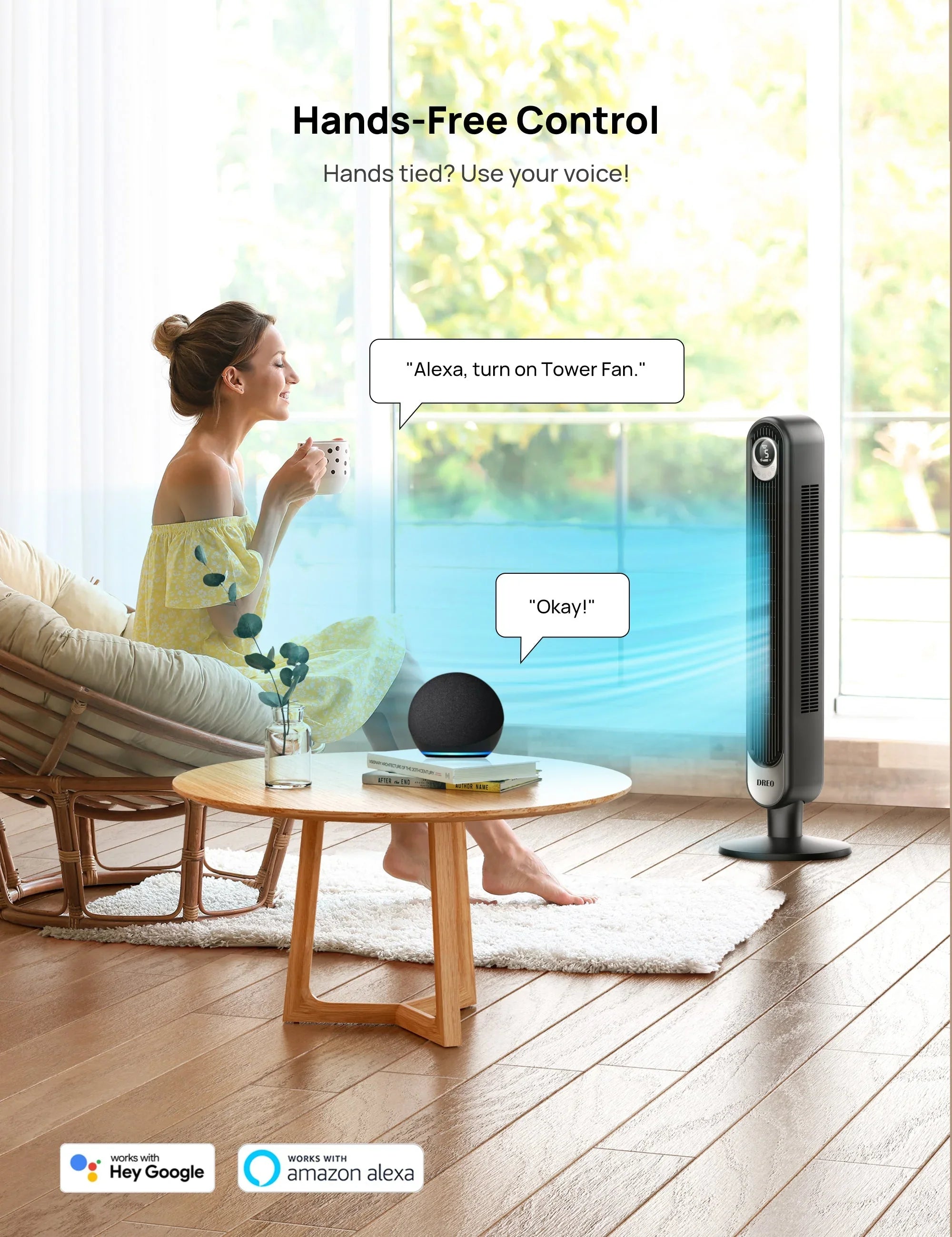 Smart Tower Fan Cruiser Pro T1S