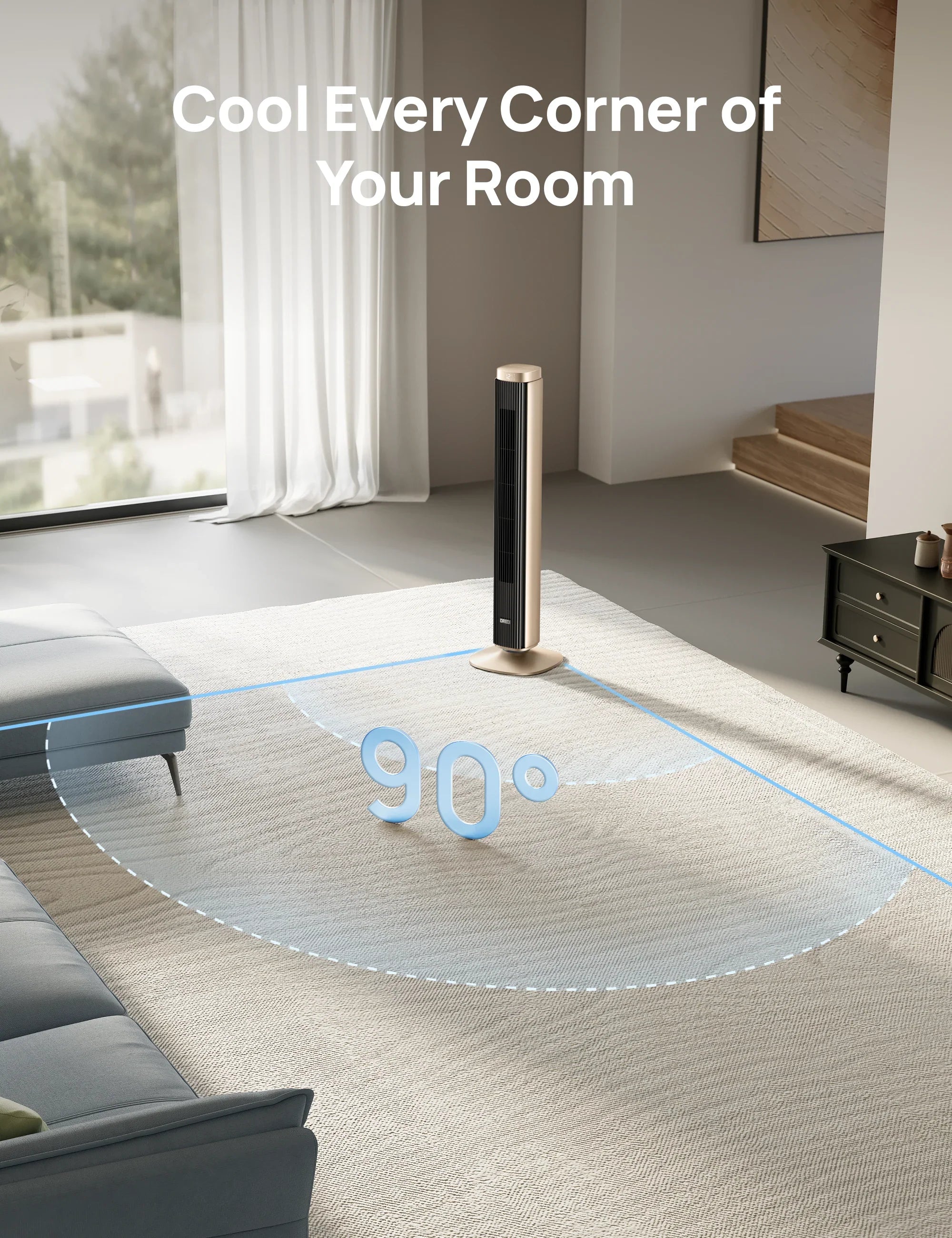 Smart Tower Fan Pilot Pro S