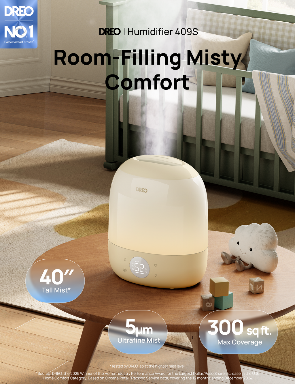 Smart Humidifier 409S 3L
