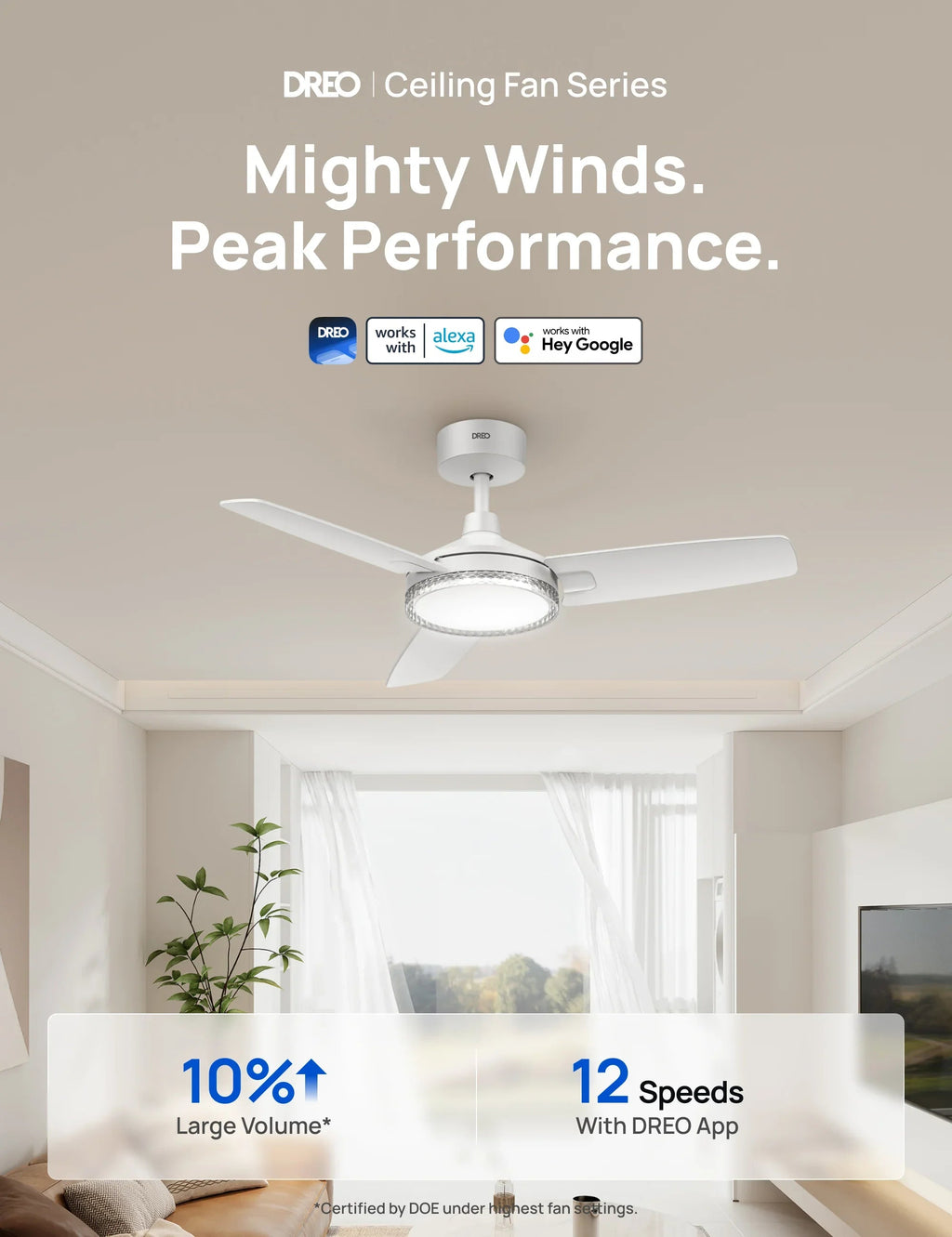 Smart Ceiling Fan 325S