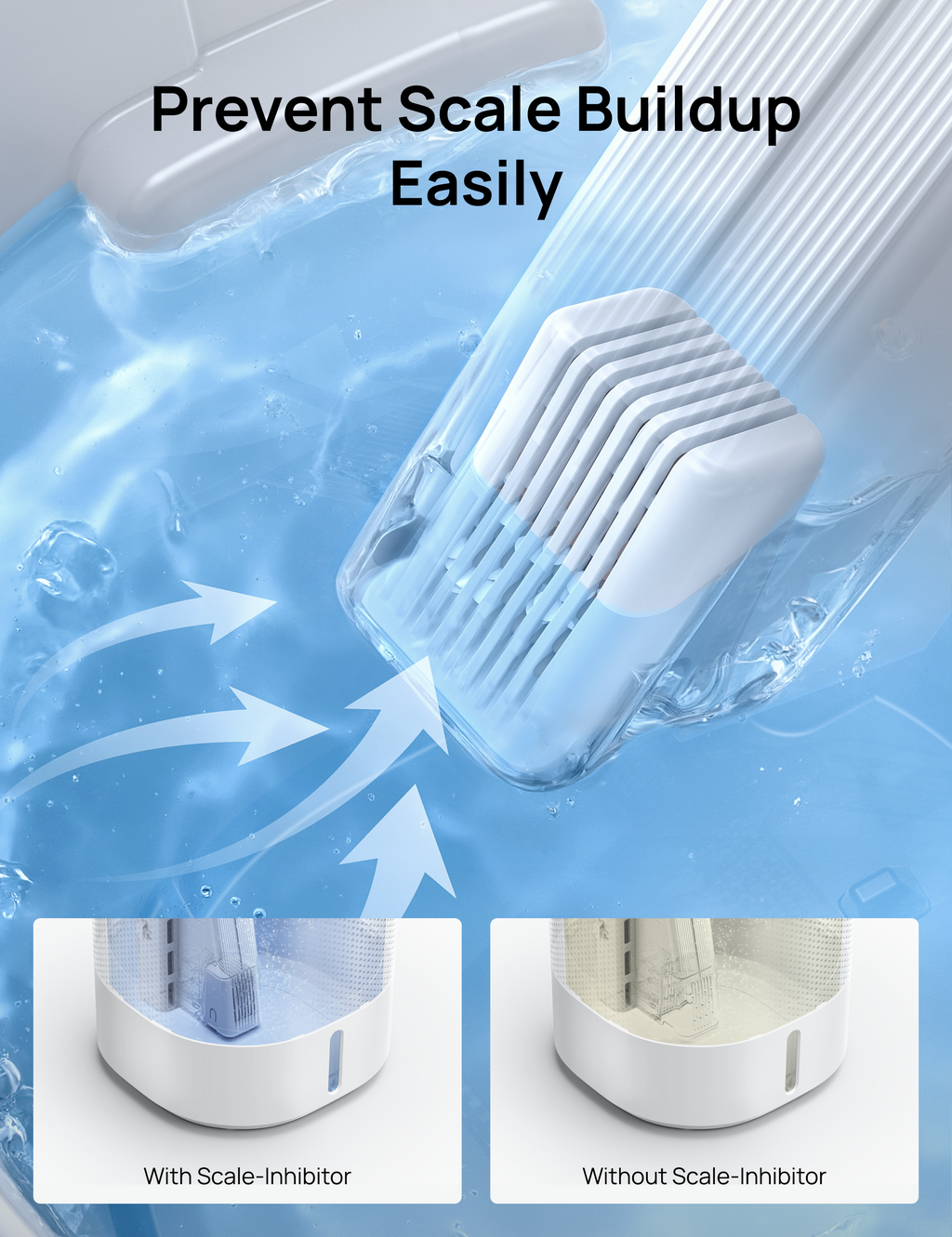 Humidifier Scale-Inhibitor Cartridge, Compatible with DREO Humidifier 774S