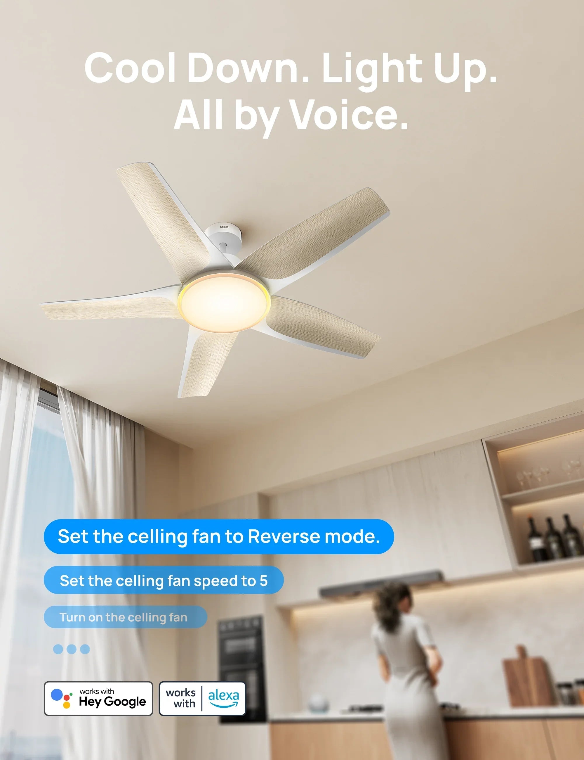 Smart Ceiling Fan 712S