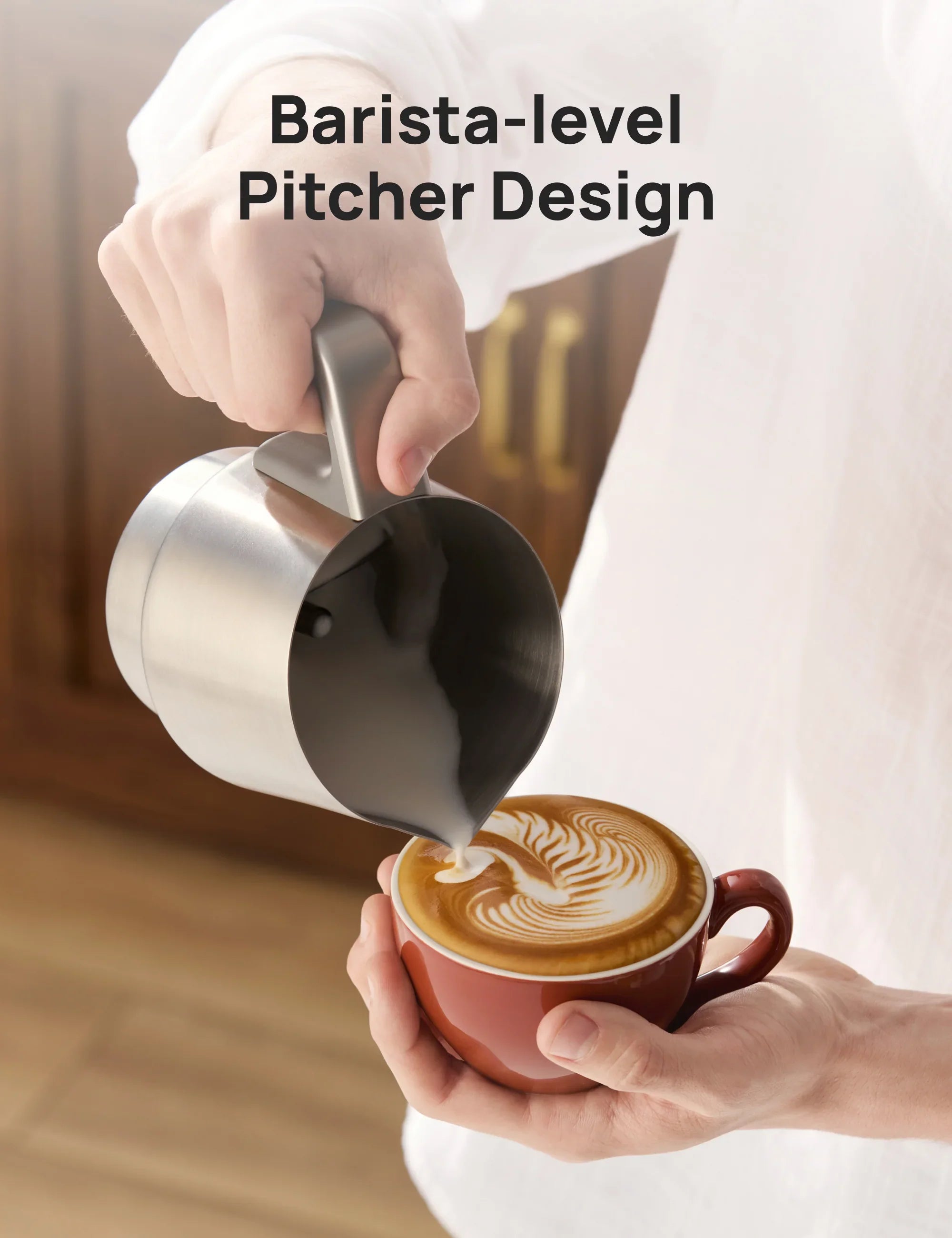 Pitcher Replacement for BaristaMaker Milk Frother