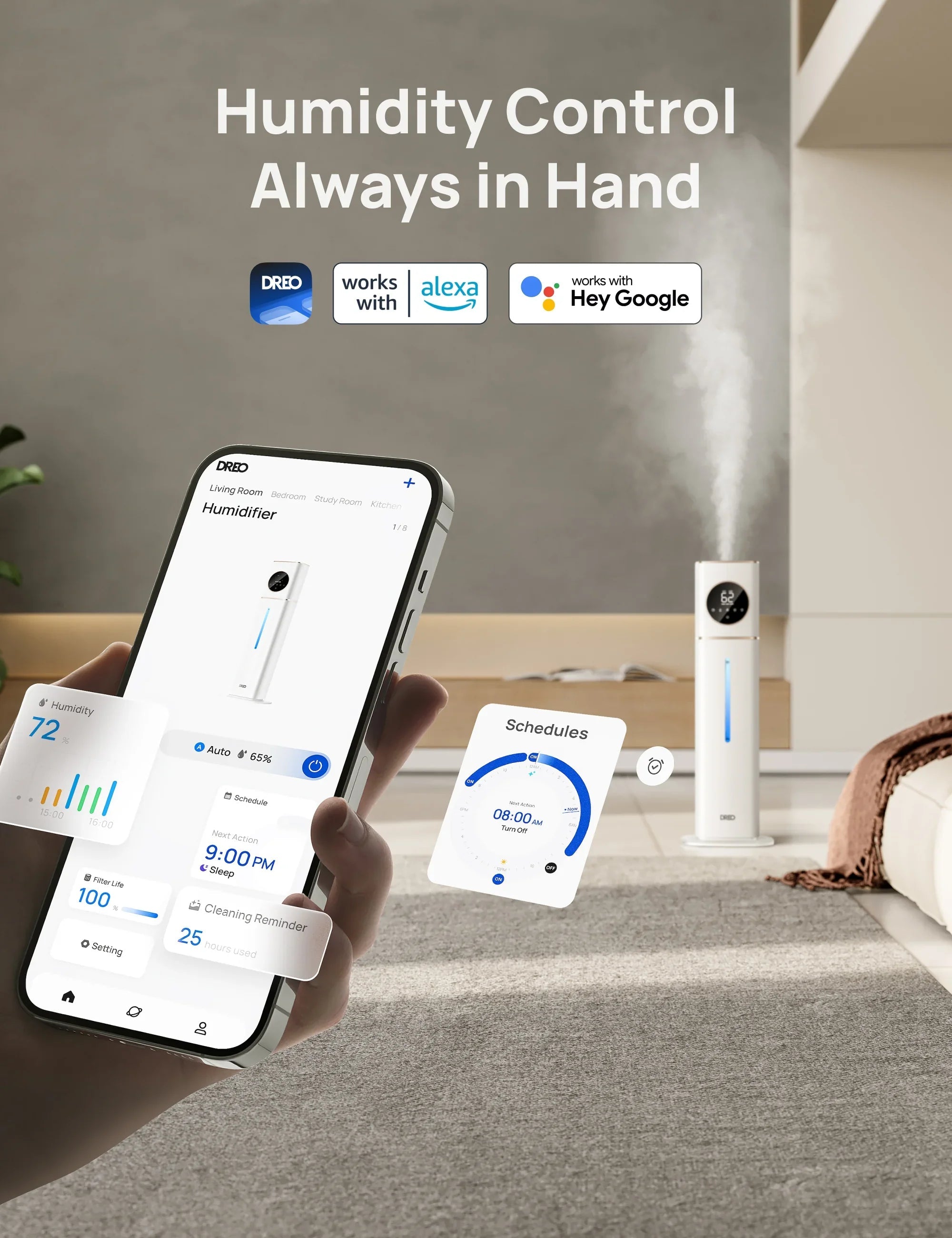 Smart Humidifier 735S 11L