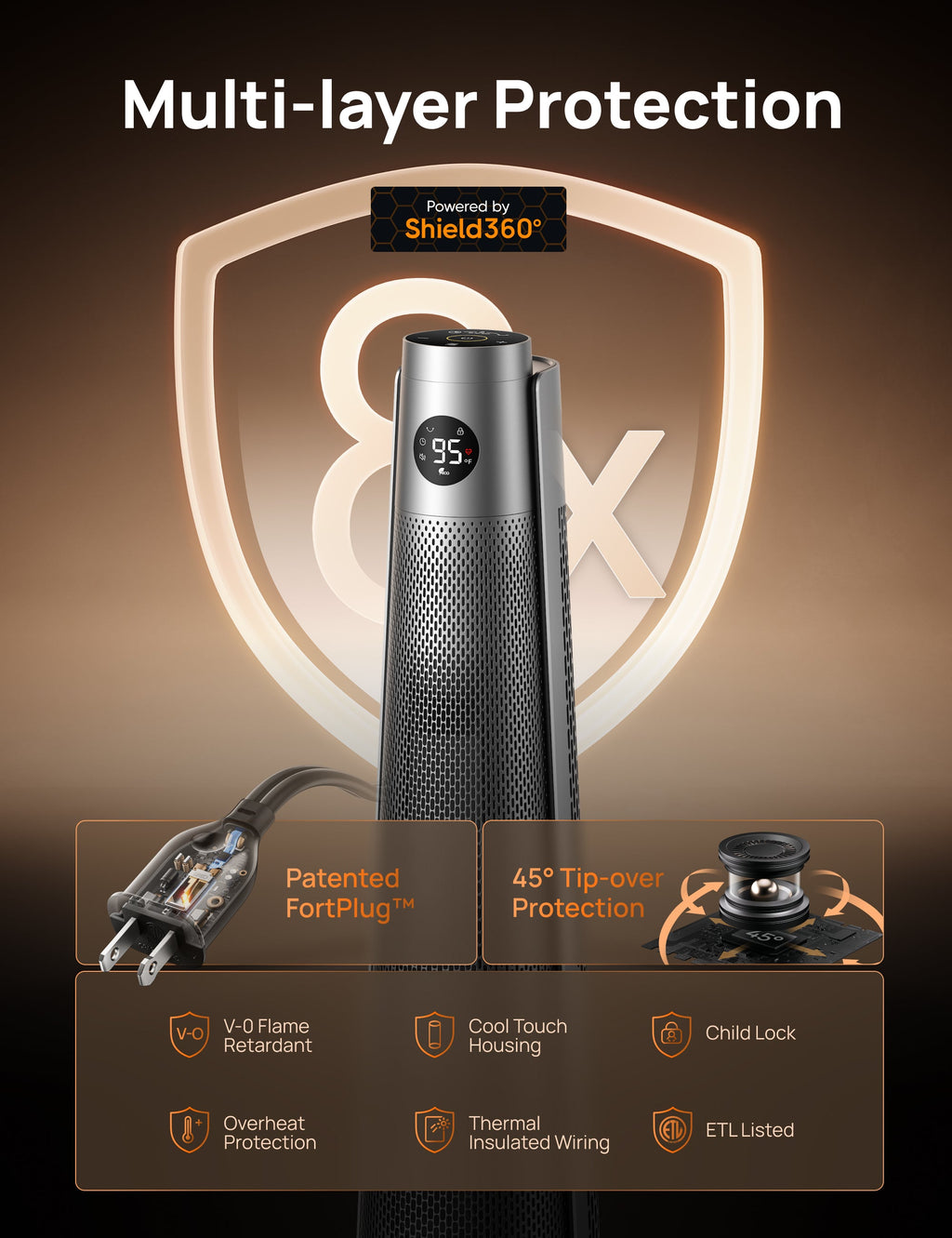 Tower Heater 718 & Humidifier 735S