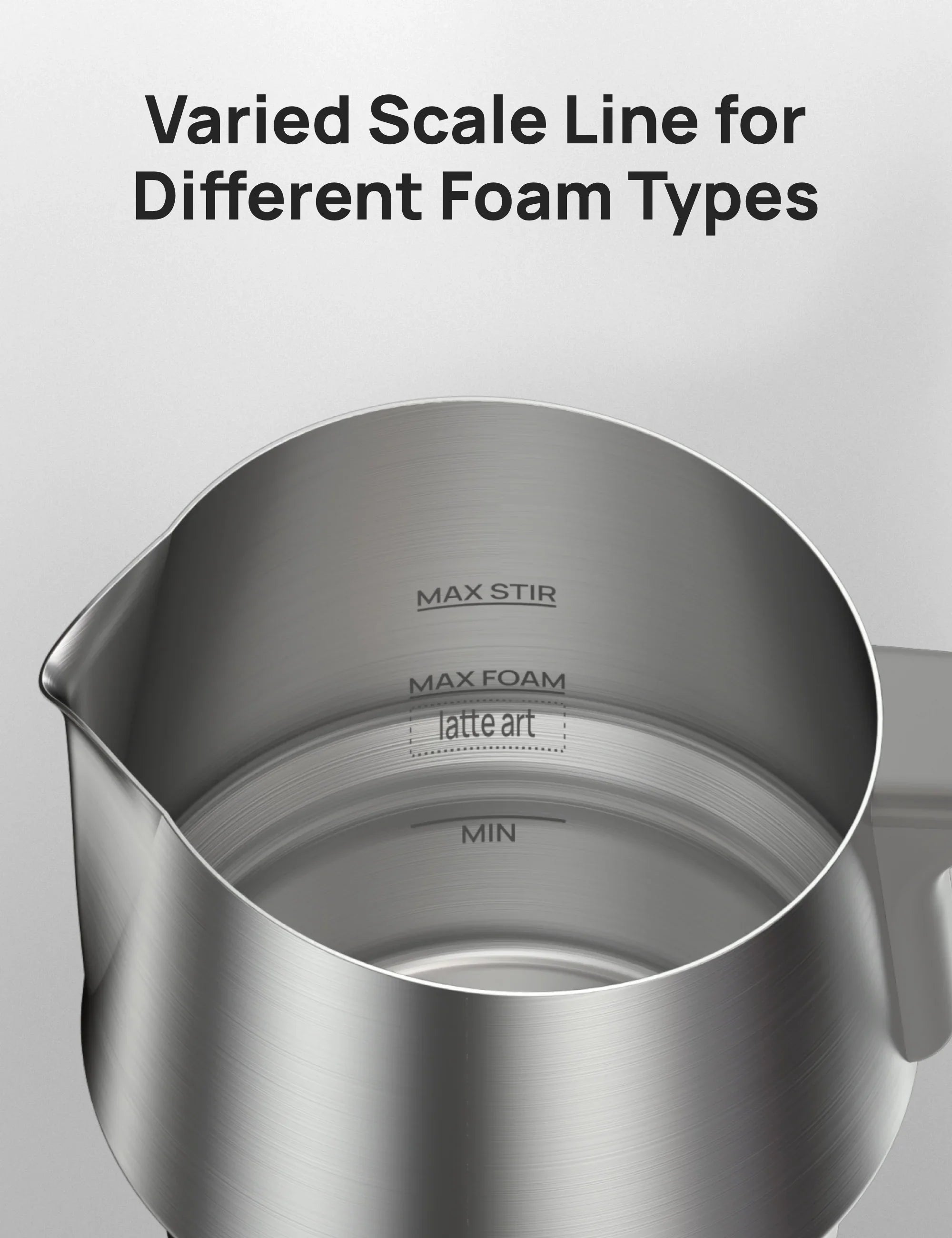 Pitcher Replacement for BaristaMaker Milk Frother