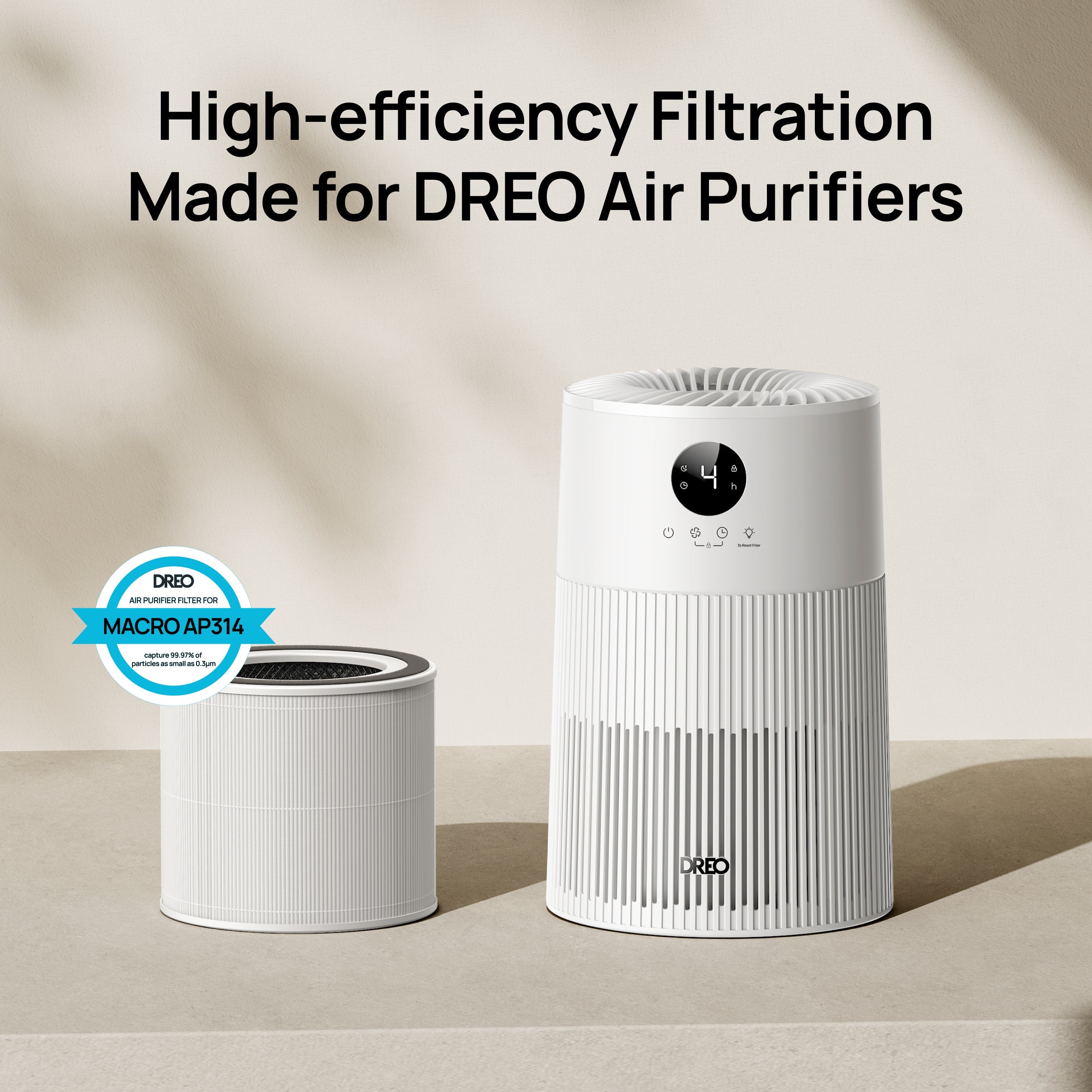 Air Purifier Replacement Filter for DREO Macro AP314