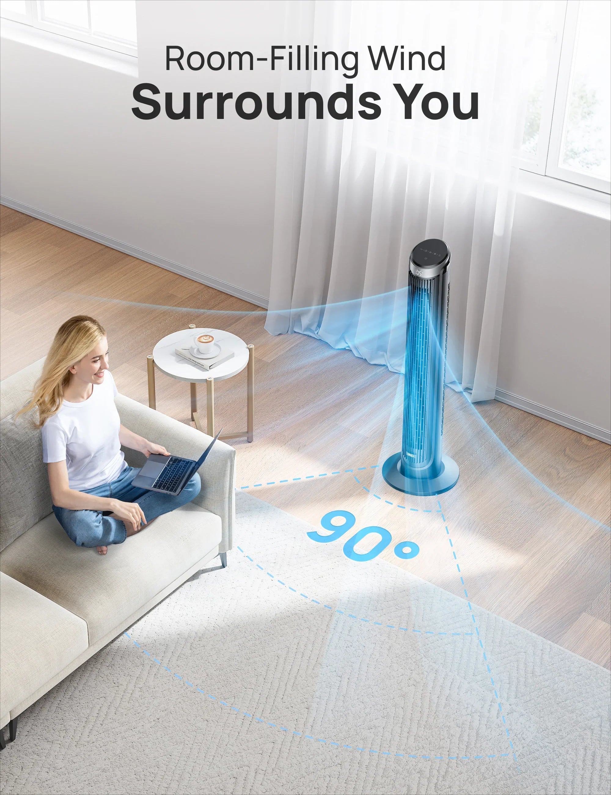 Smart Tower Fan Cruiser Pro T3S