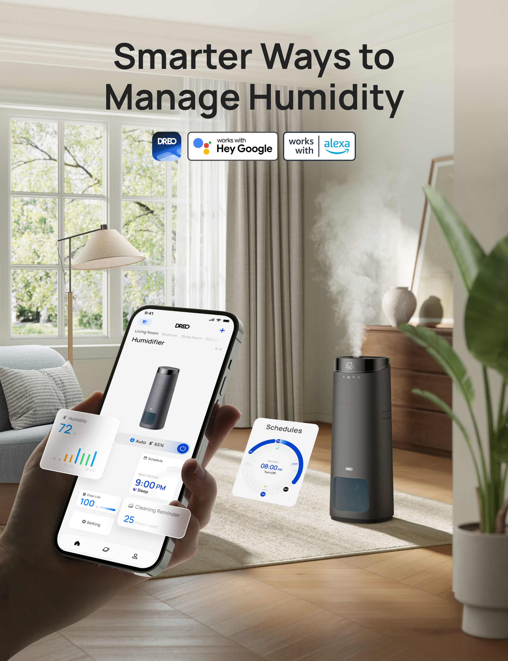 Smart Humidifier 755S 16L