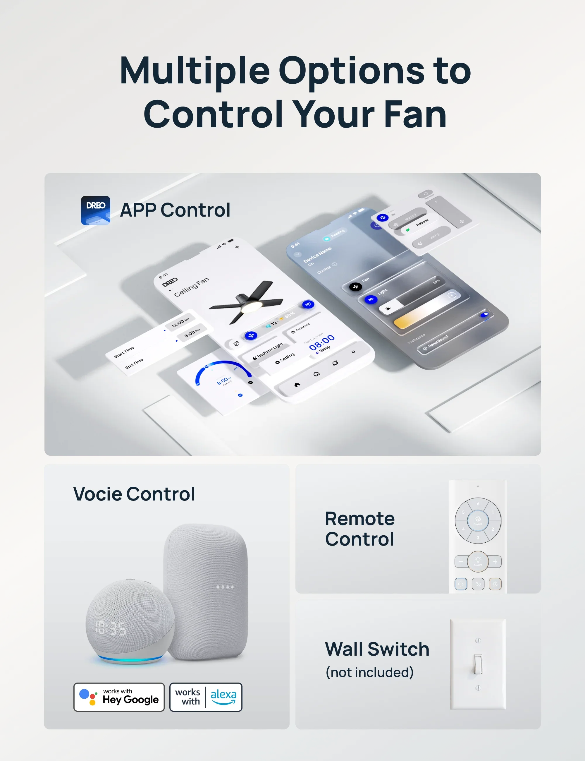 Smart Ceiling Fan 513S