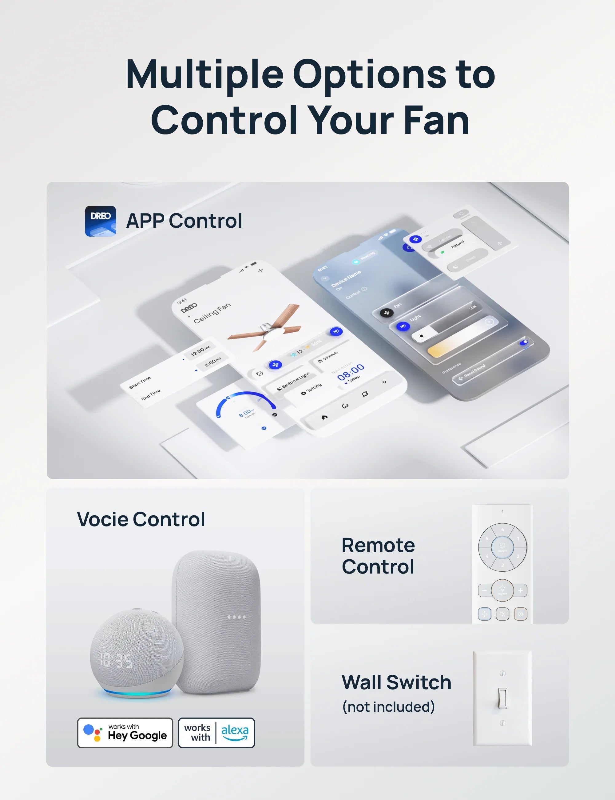 Smart Ceiling Fan 513S