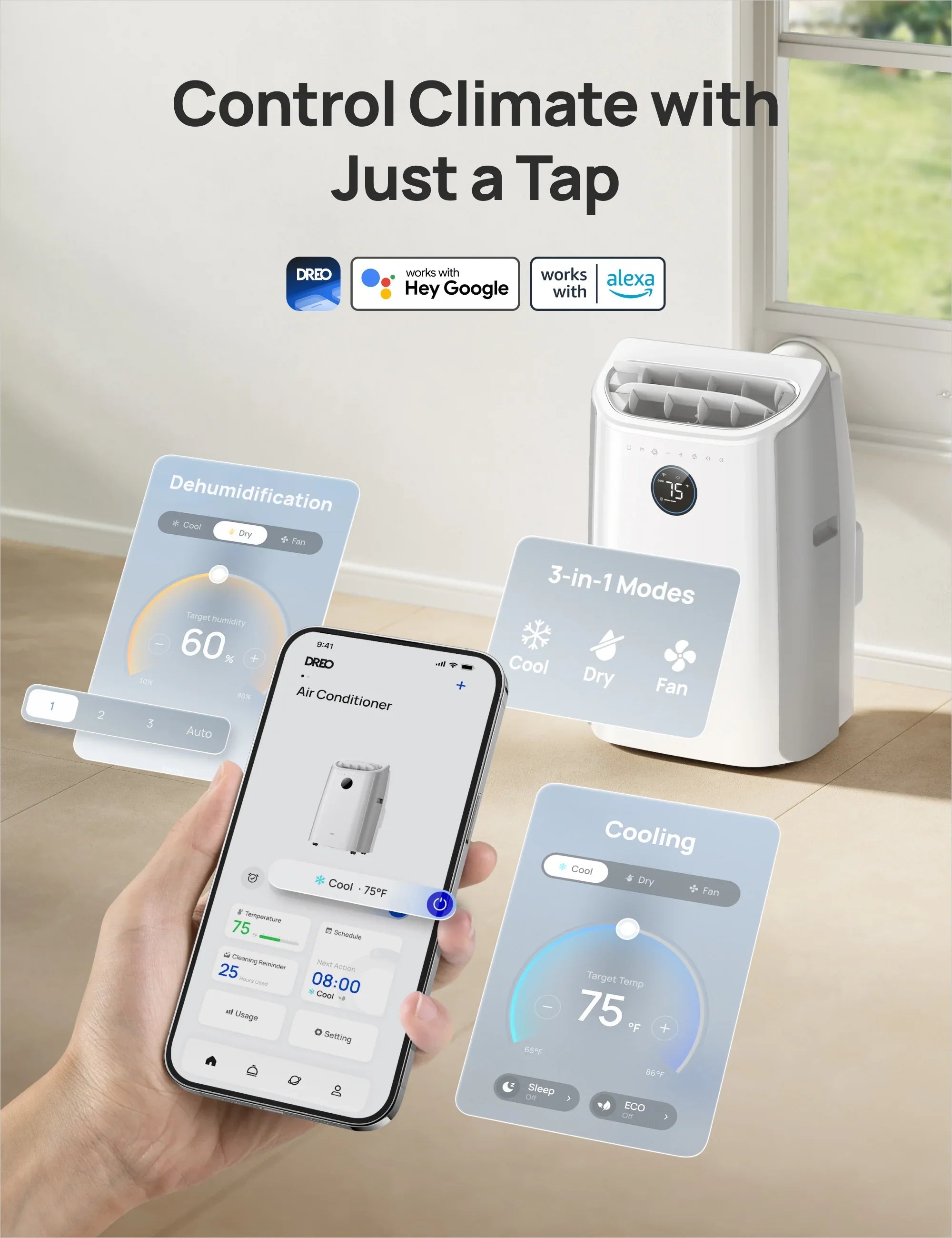 Smart Air Conditioner 516S (New)