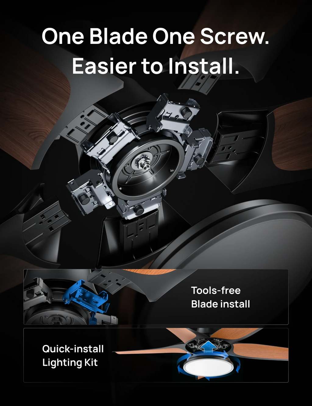 Smart Ceiling Fan 712S