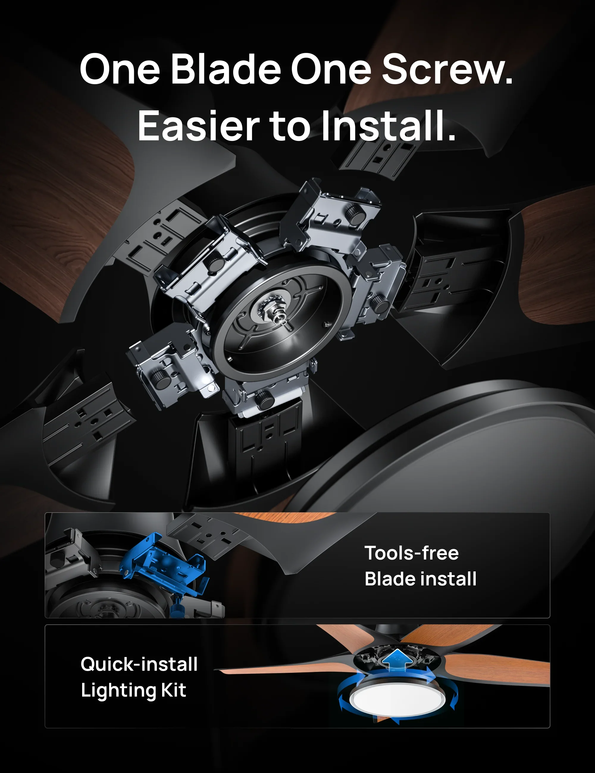 Smart Ceiling Fan 712S