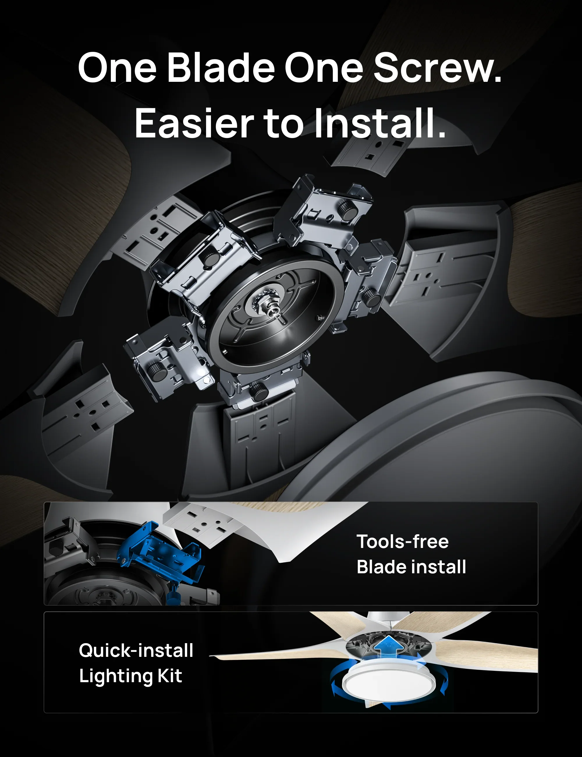 Smart Ceiling Fan 712S