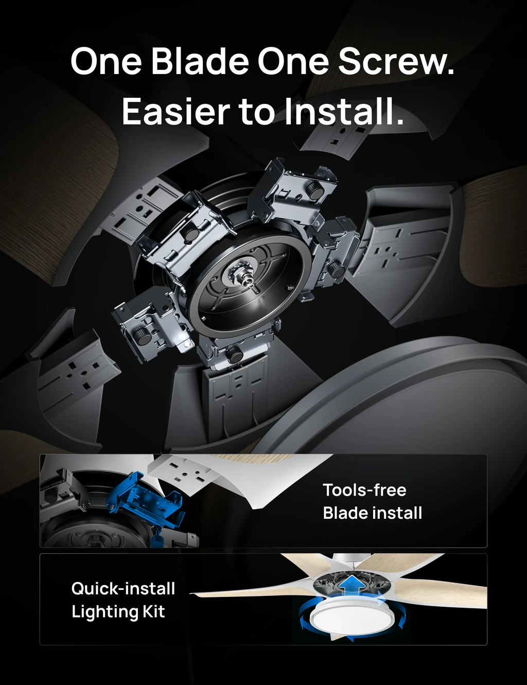 Smart Ceiling Fan 712S