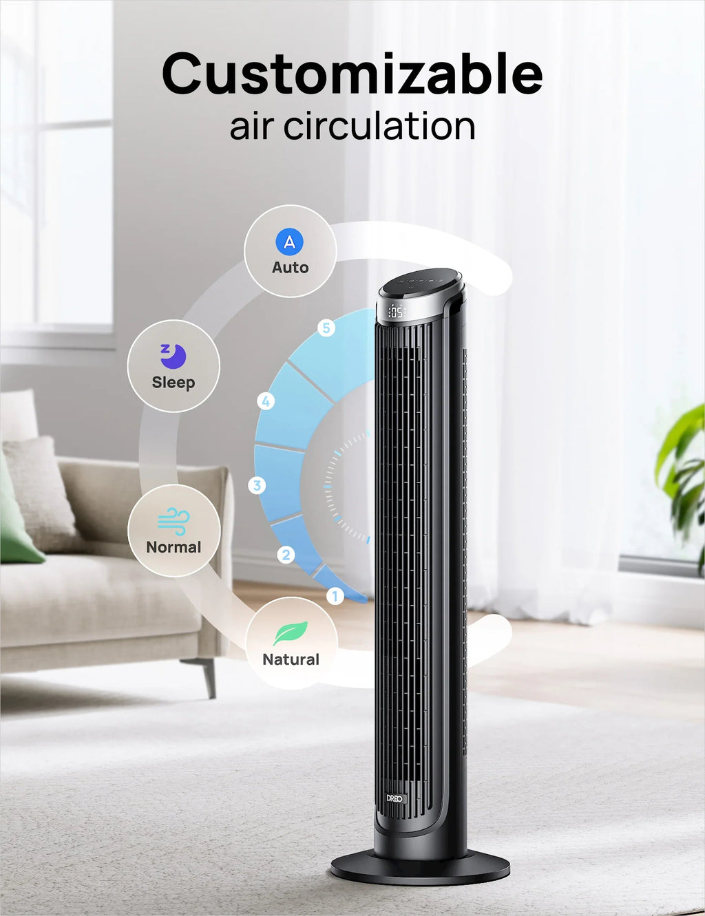 Smart Tower Fan Cruiser Pro T3S