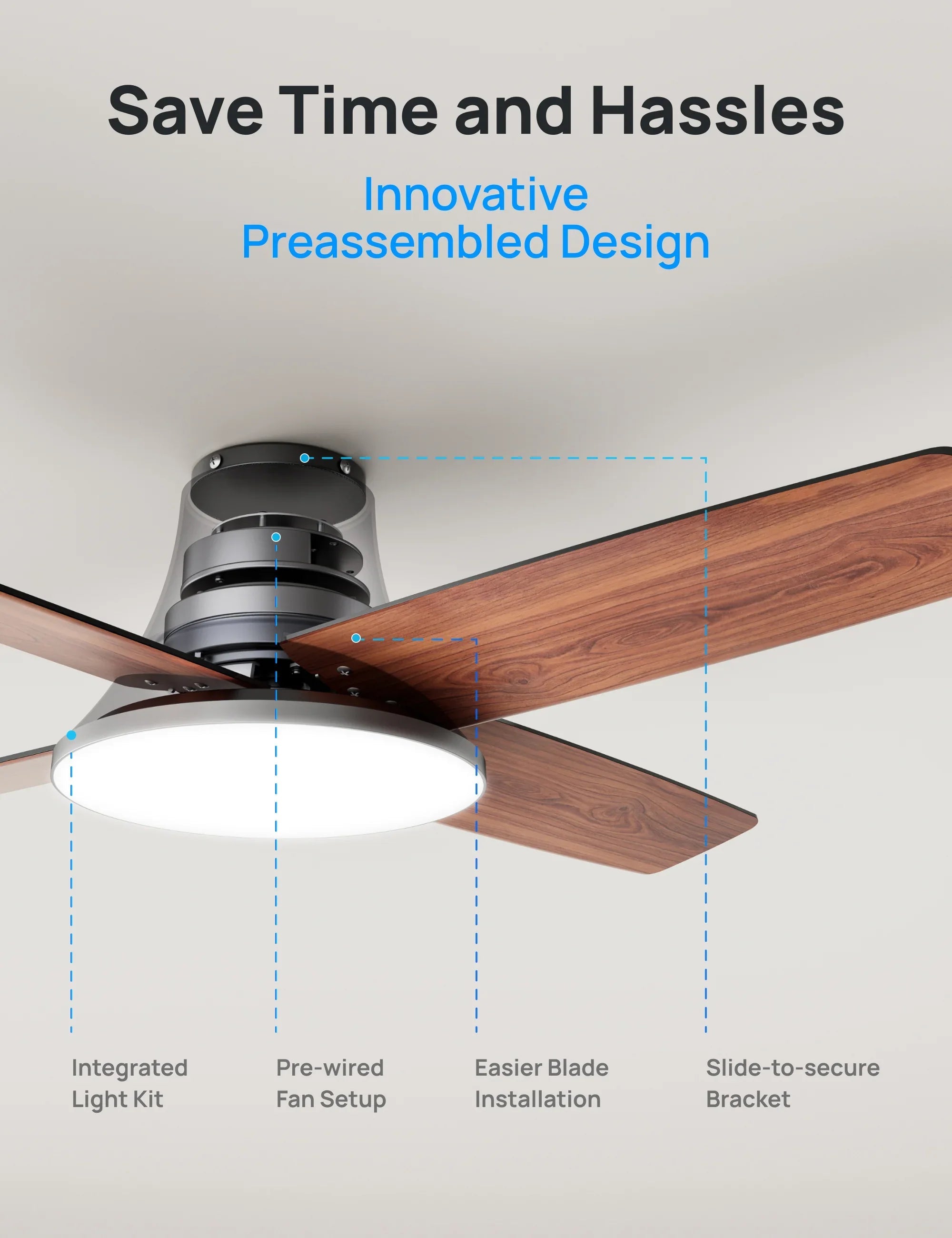 Smart Ceiling Fan 513S