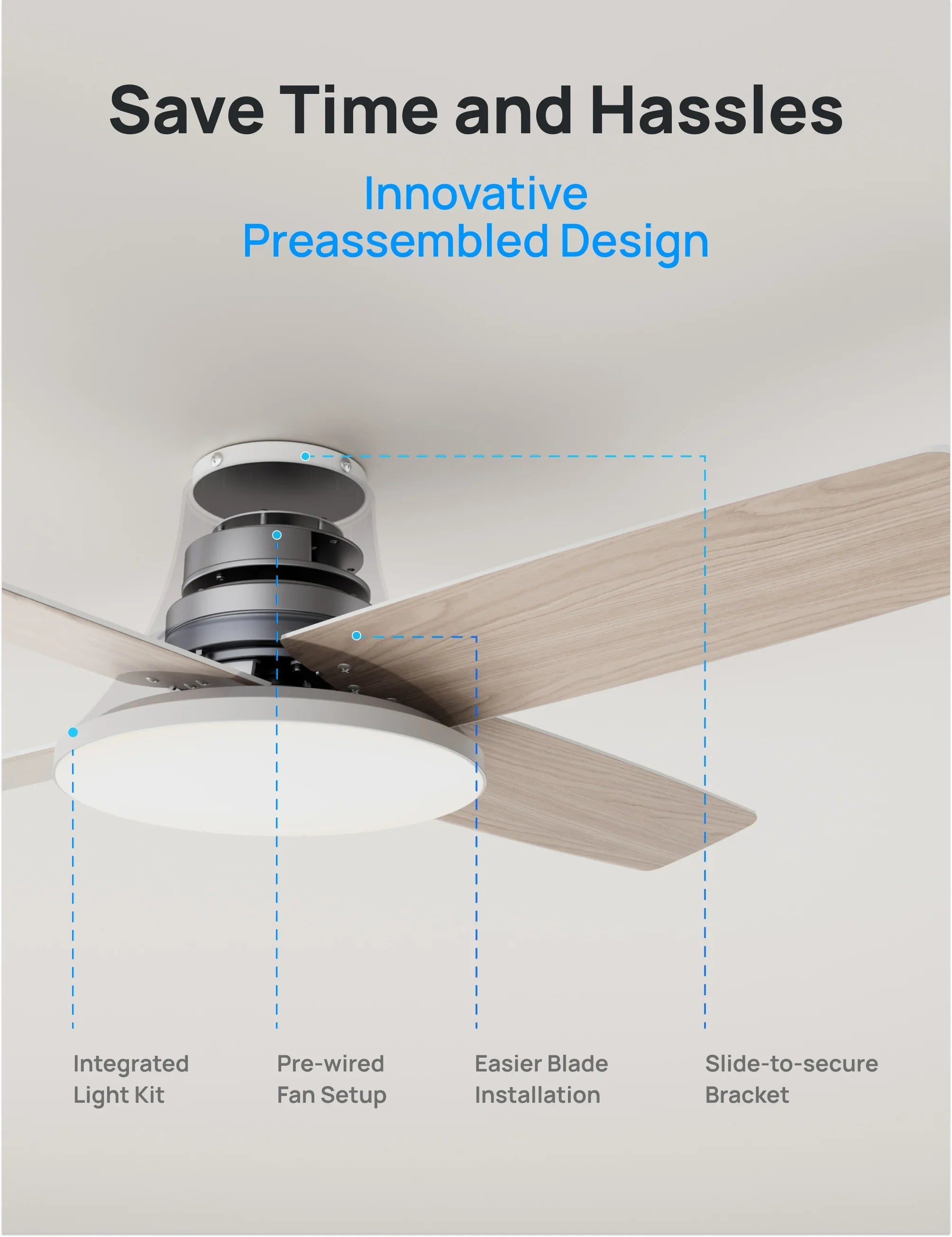 Smart Ceiling Fan 513S