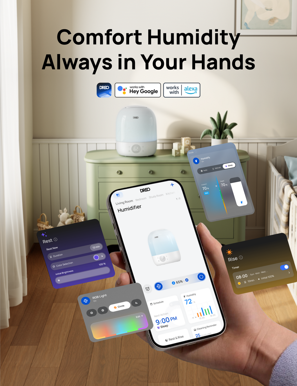 Smart Humidifier 409S 3L