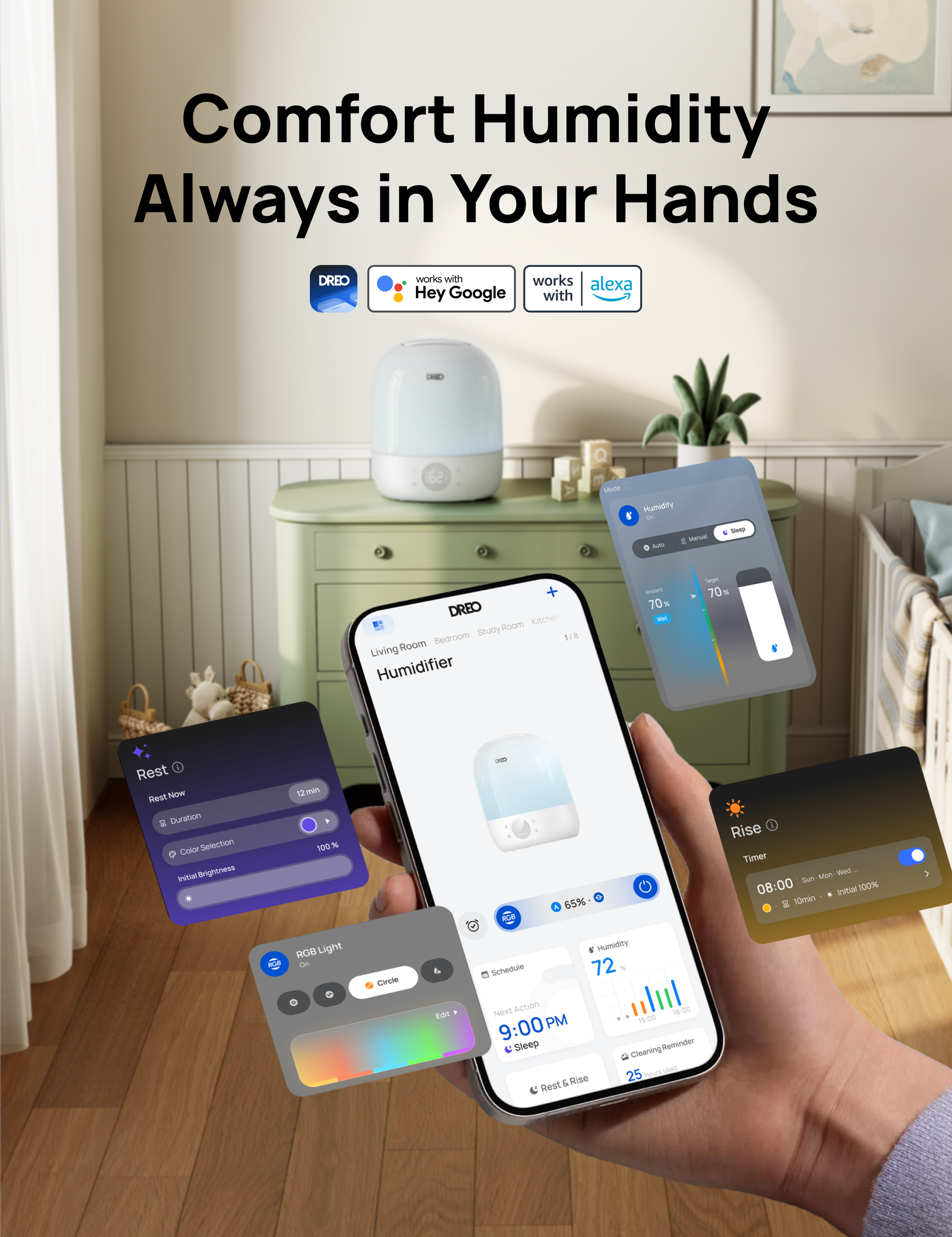 Smart Humidifier 409S 3L