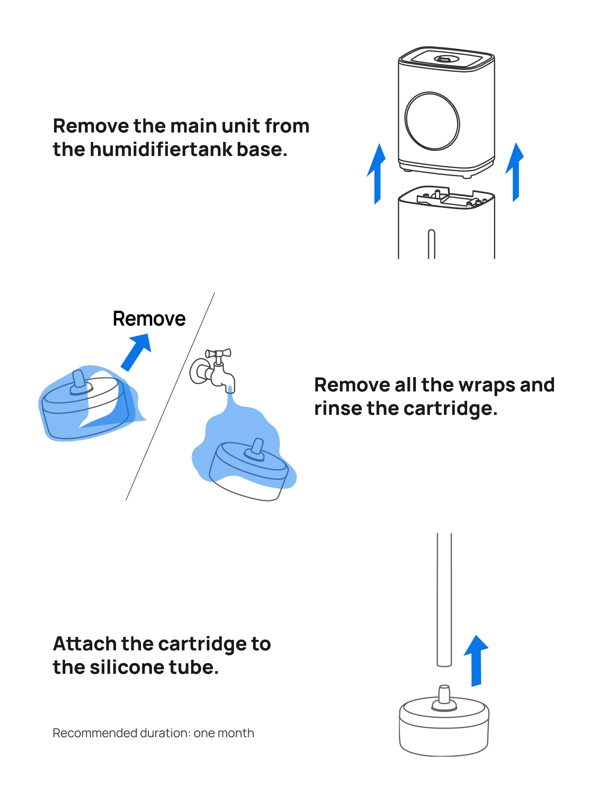Humidifier Scale-Inhibitor Cartridge, Compatible with DREO Humidifier 735S