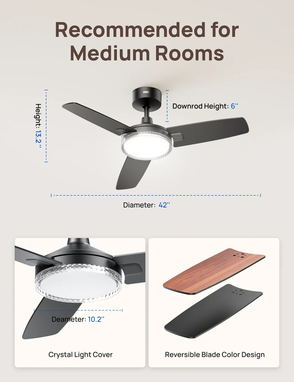 Smart Ceiling Fan 325S