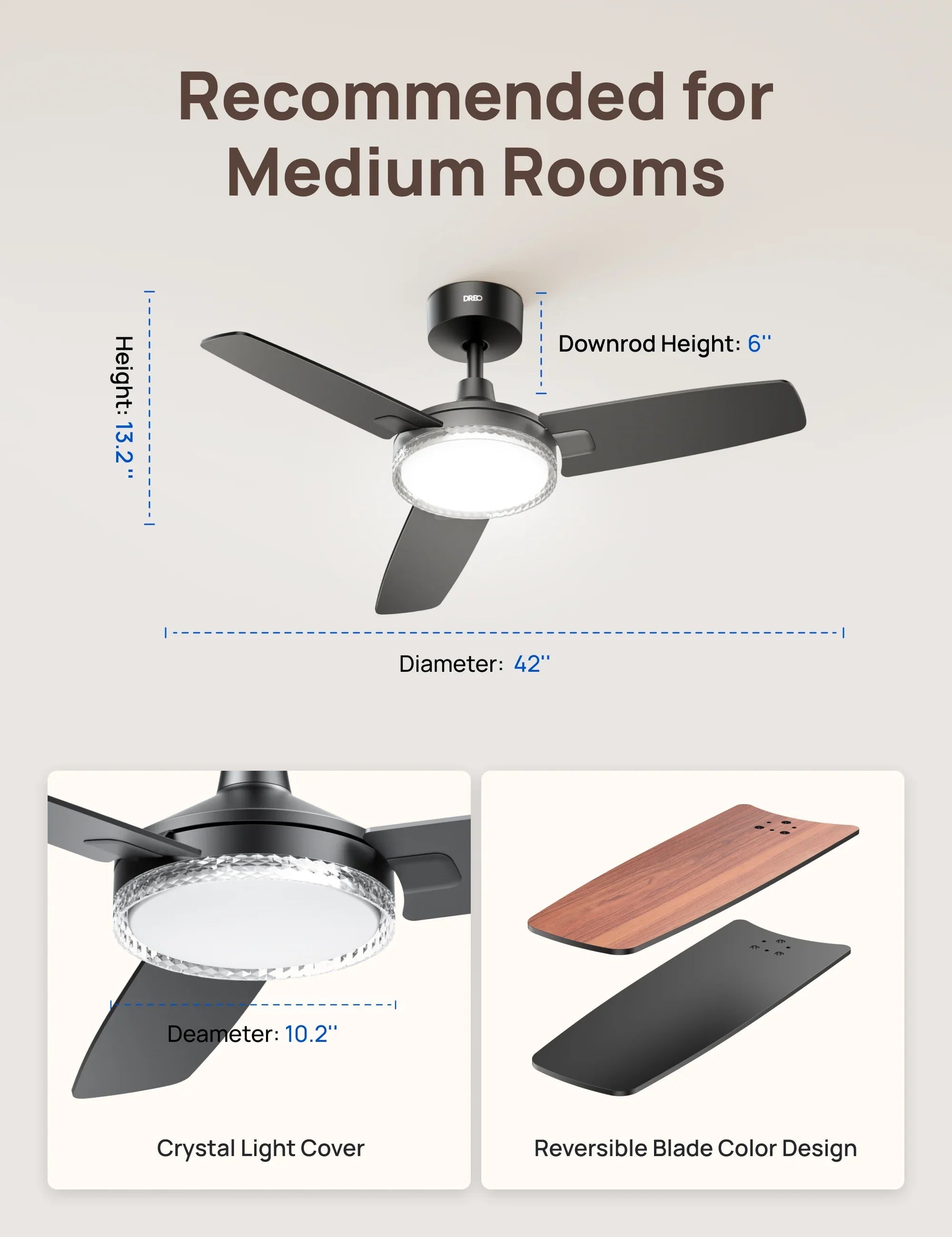Smart Ceiling Fan 325S