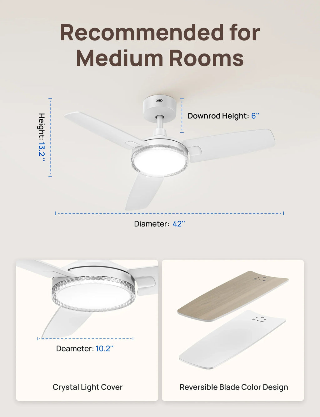 Smart Ceiling Fan 325S