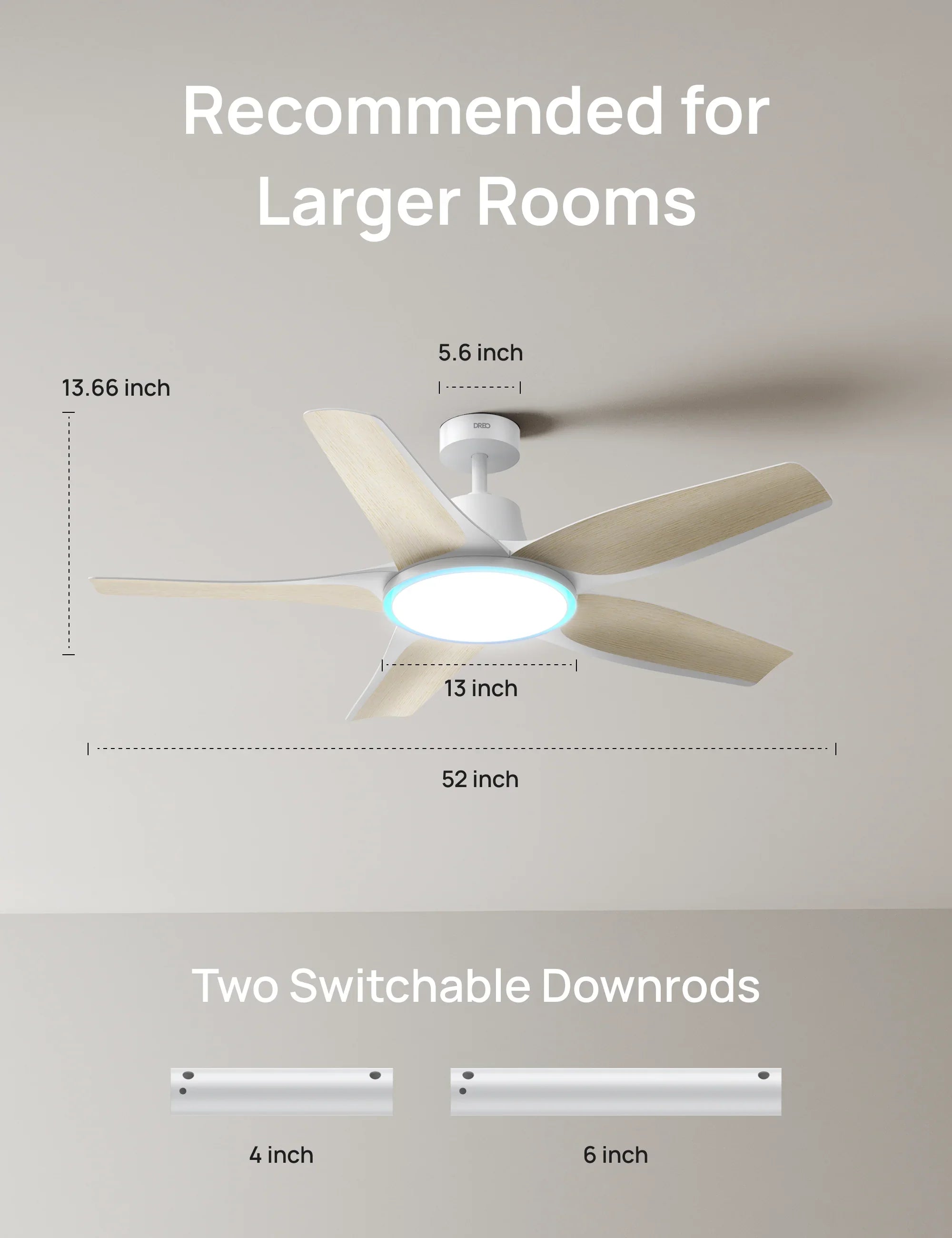 Smart Ceiling Fan 712S