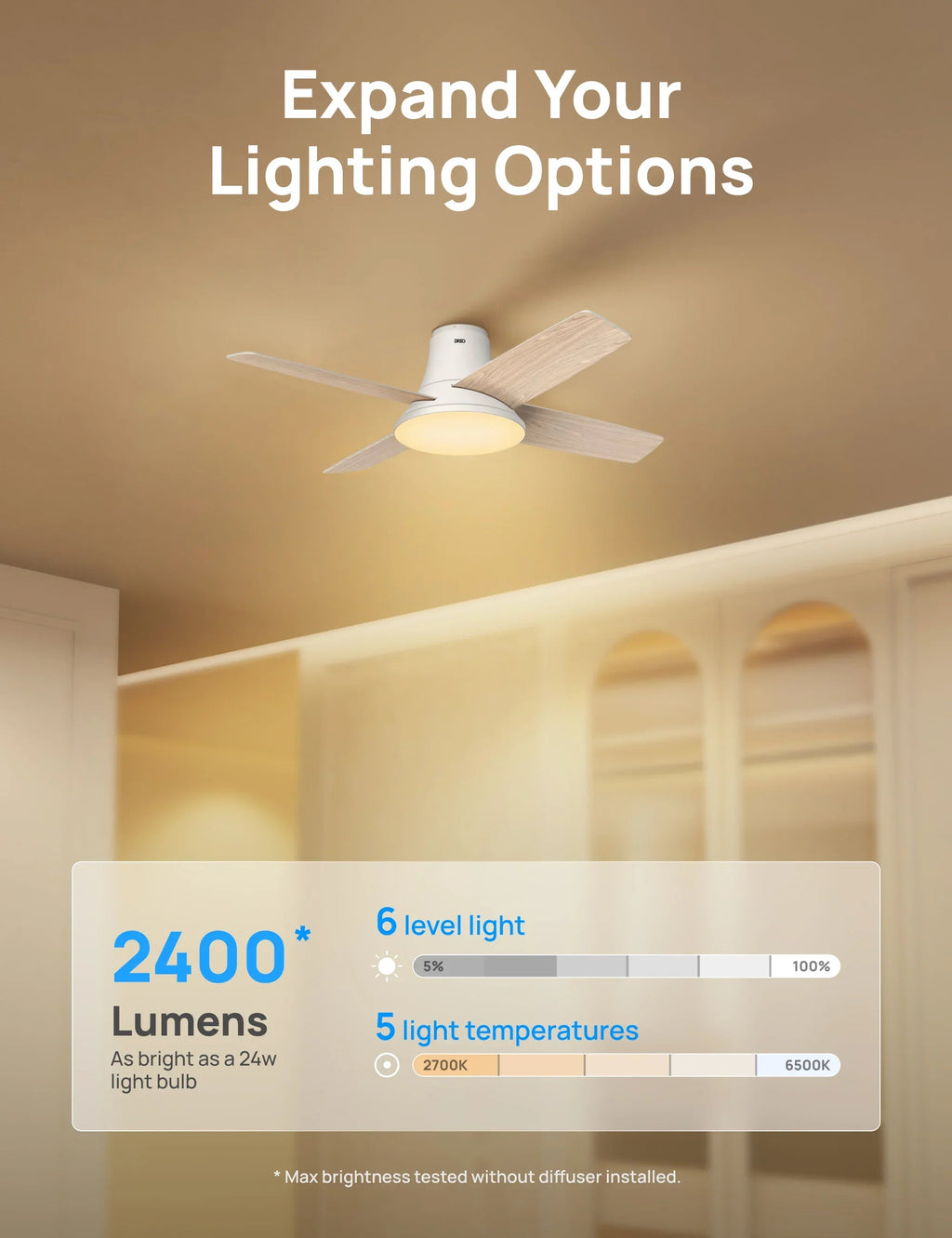 Smart Ceiling Fan 513S