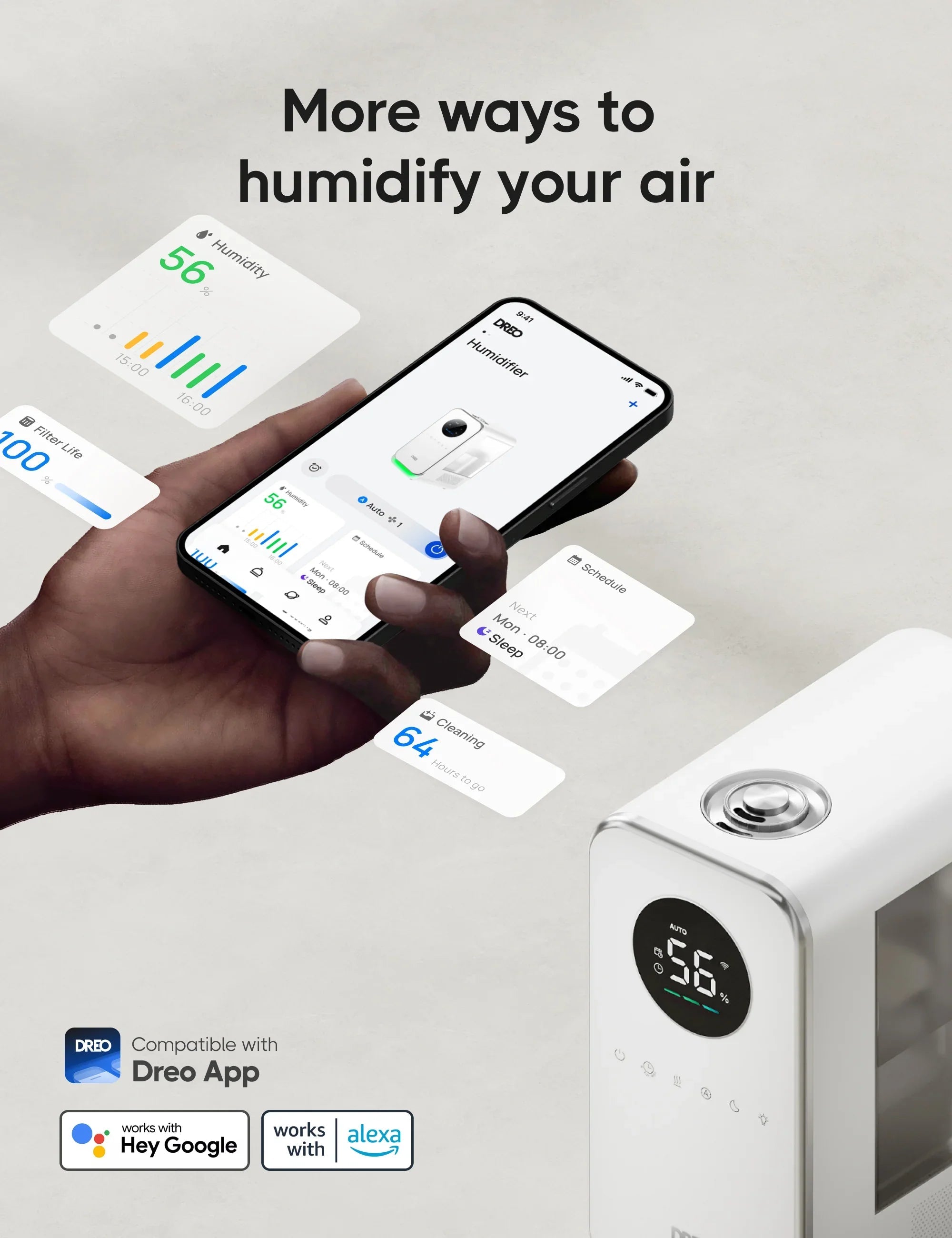 Smart Humidifier 612S 5L
